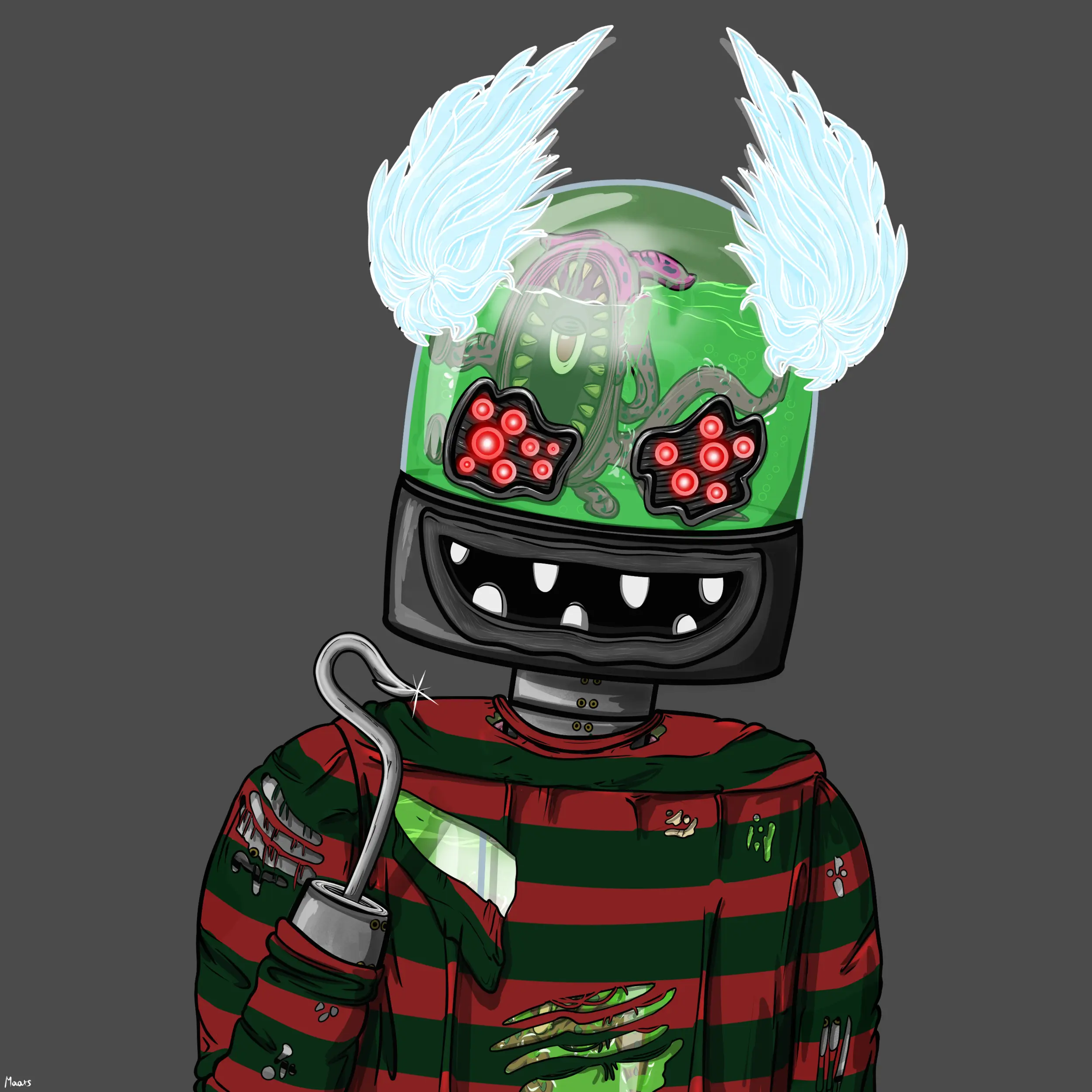 Mental Marvin #2572 NFT on Algorand
