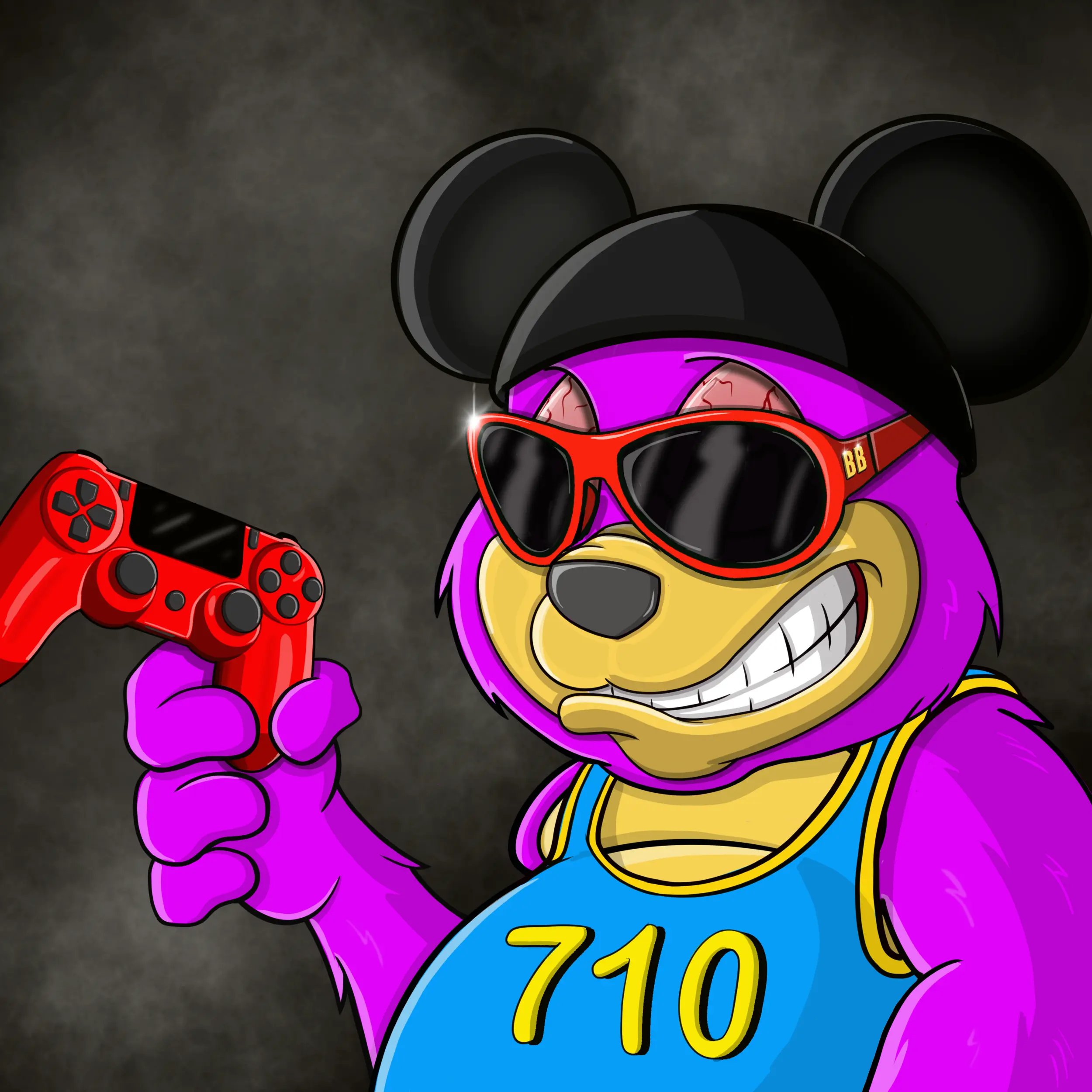 Burnin Bears #1709 NFT on Algorand