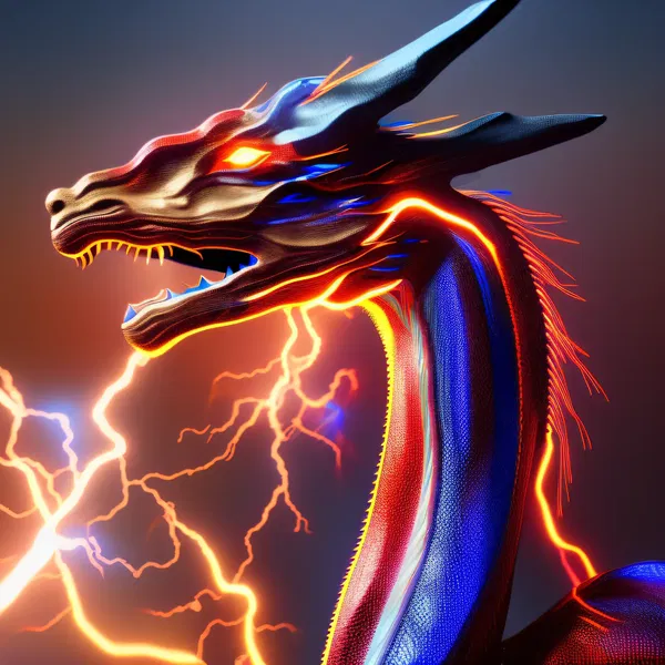 An image of DragonFi Thunder Dragons #2