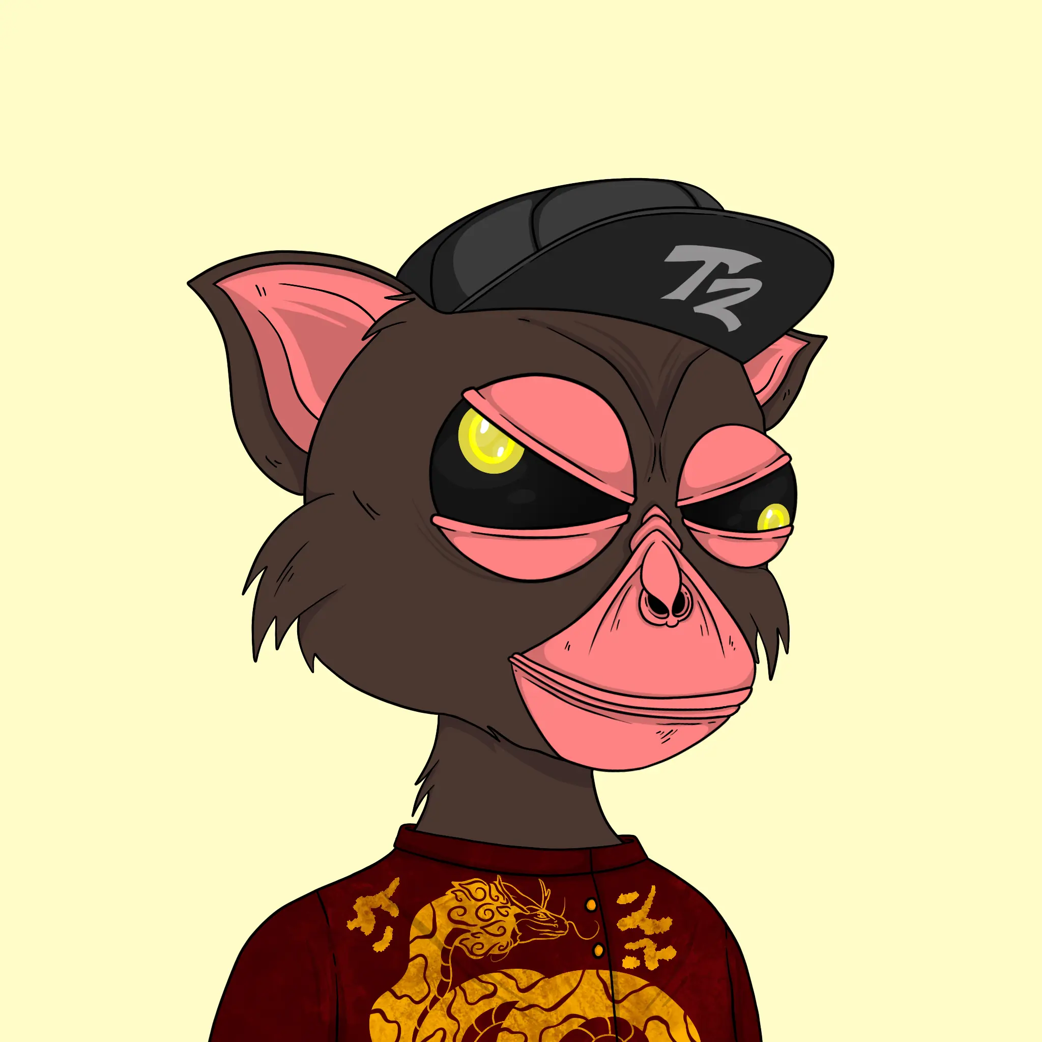 Trendy Tarsier #2711 NFT on Algorand