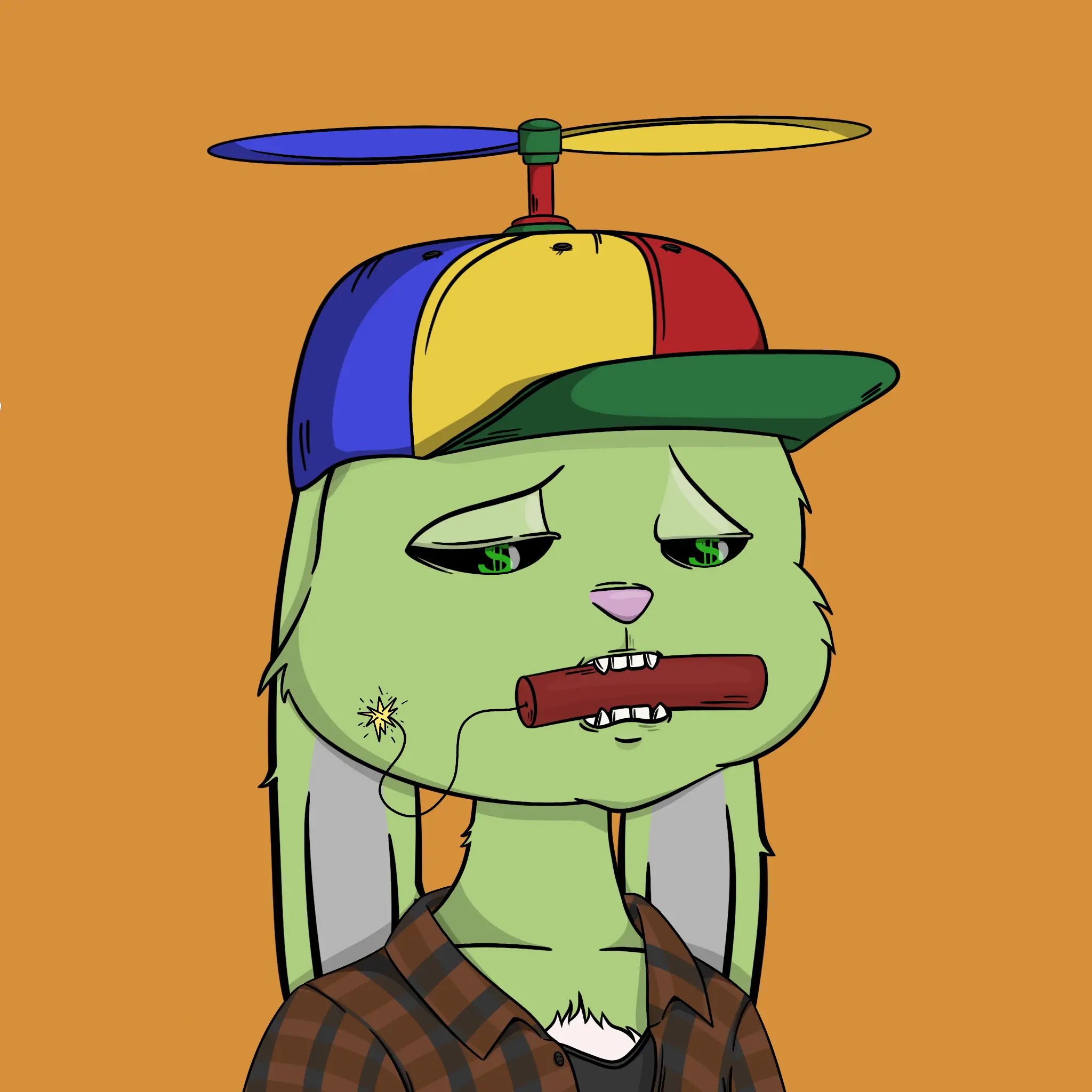 Bad Bunny Society #2620 NFT on Algorand