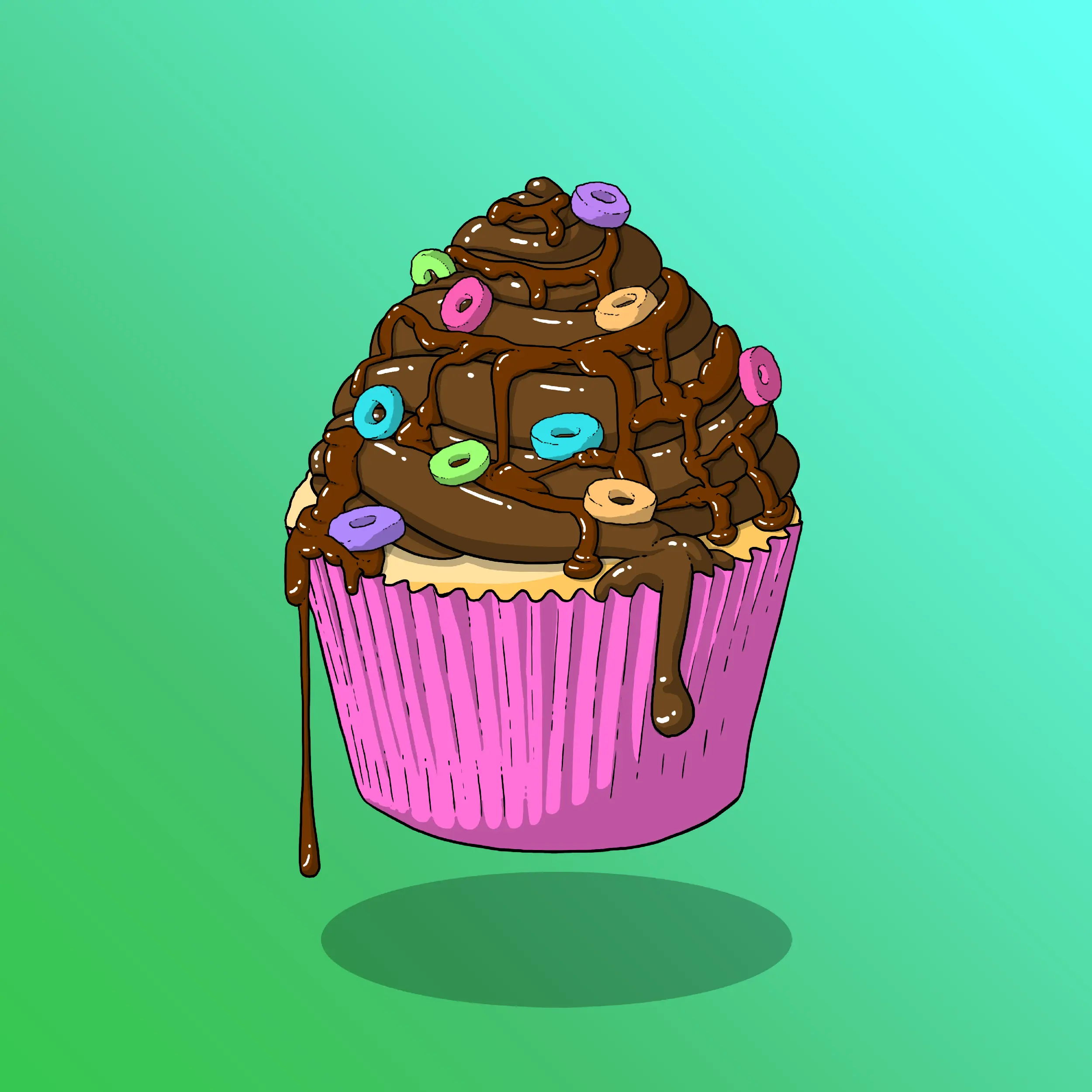 Cupcakes #158 NFT on Algorand