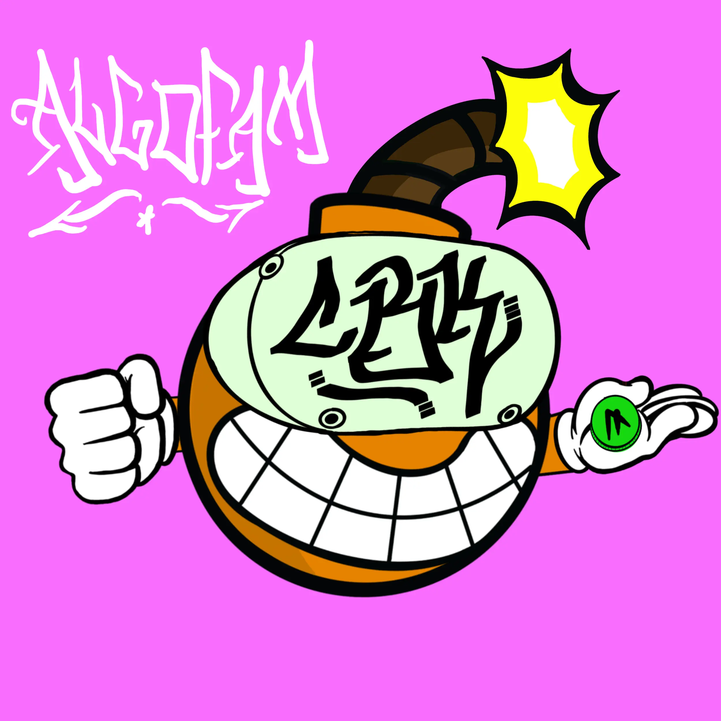 Crypto Bomber Krew #519 NFT on Algorand