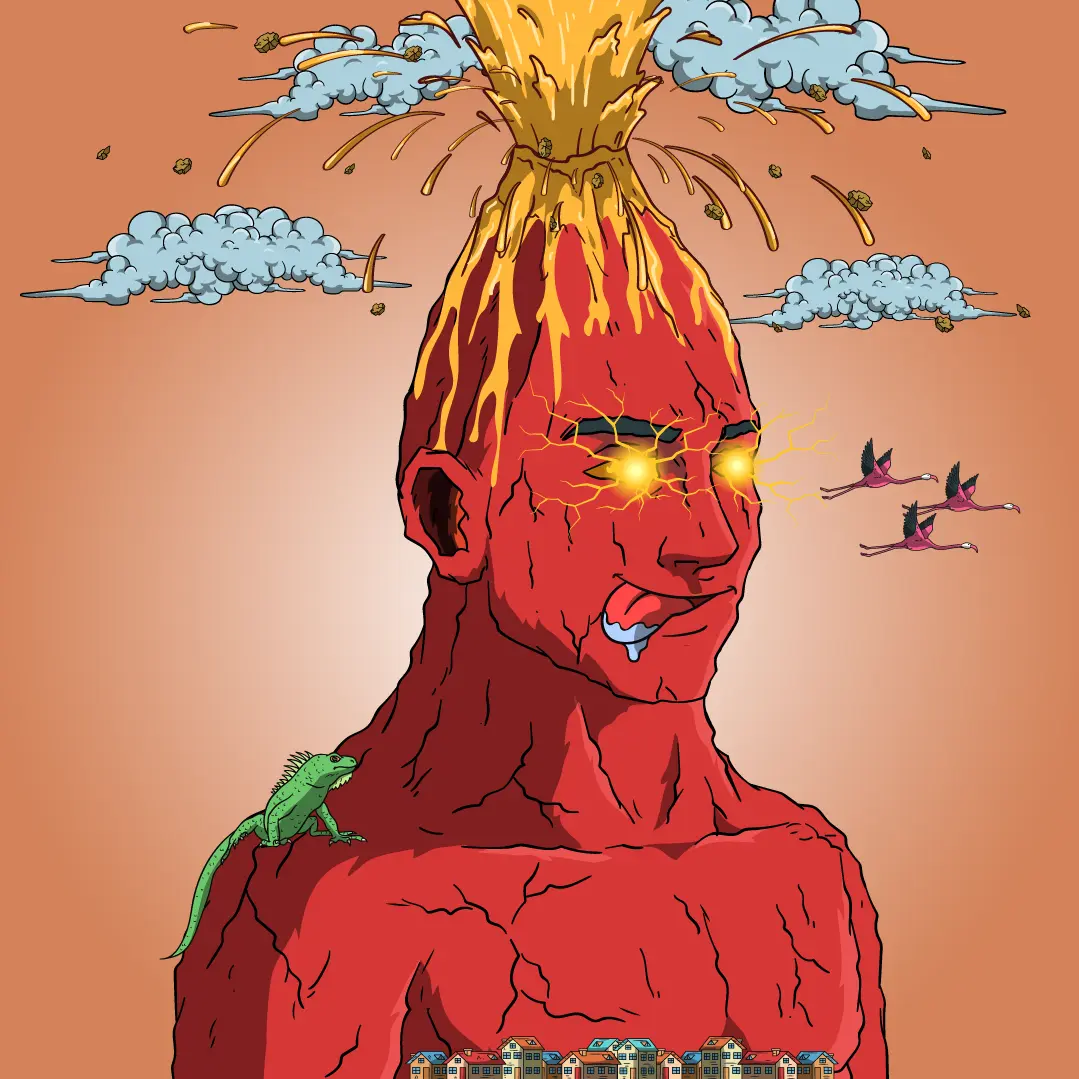 Volcano Boyz #1316 NFT on Algorand