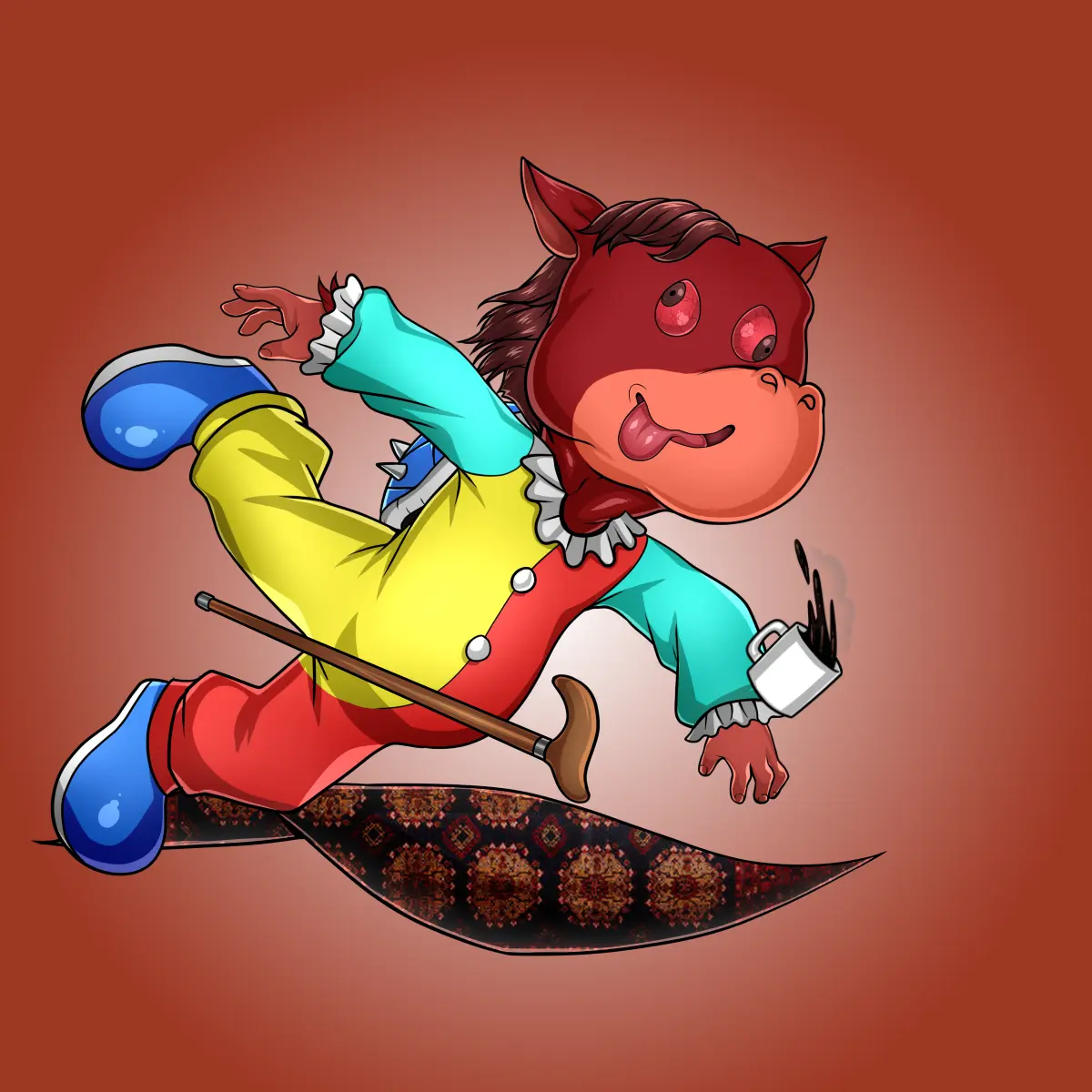 Rug Friends  #4360 NFT on Algorand