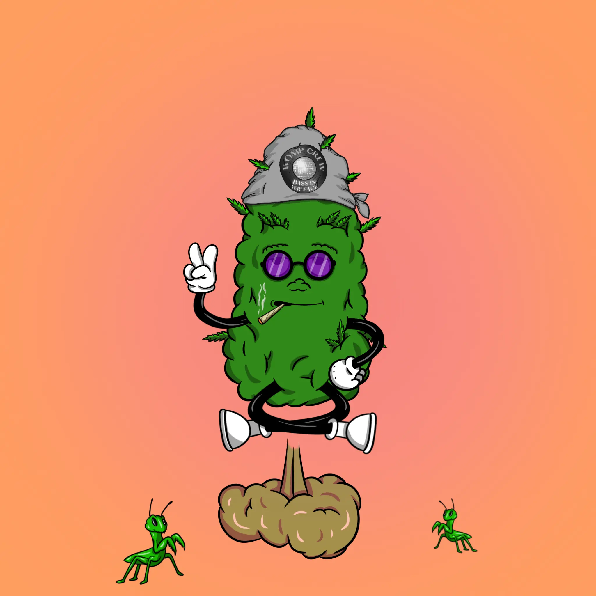 Blazing Budz #175 NFT on Algorand