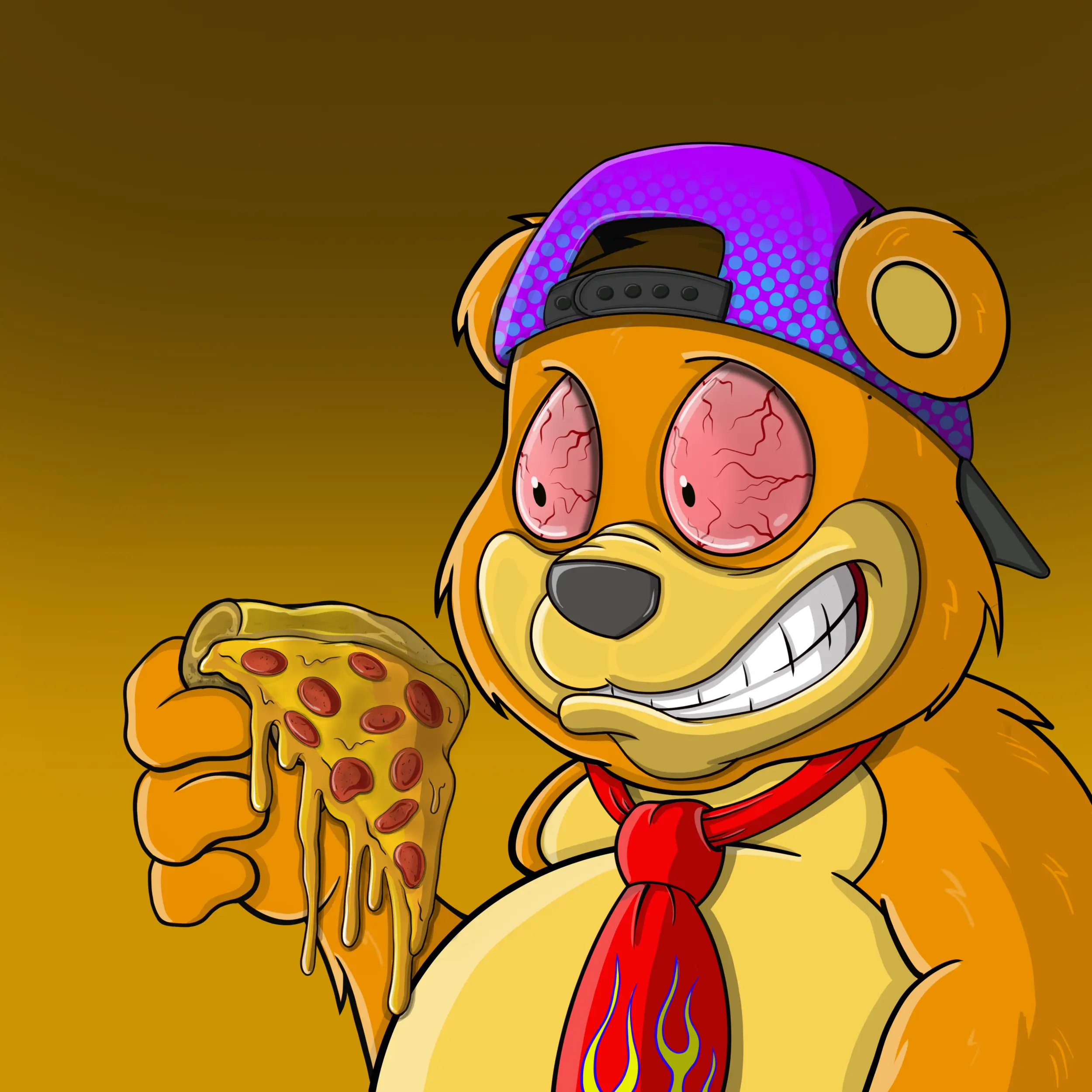 Burnin Bears #533 NFT on Algorand