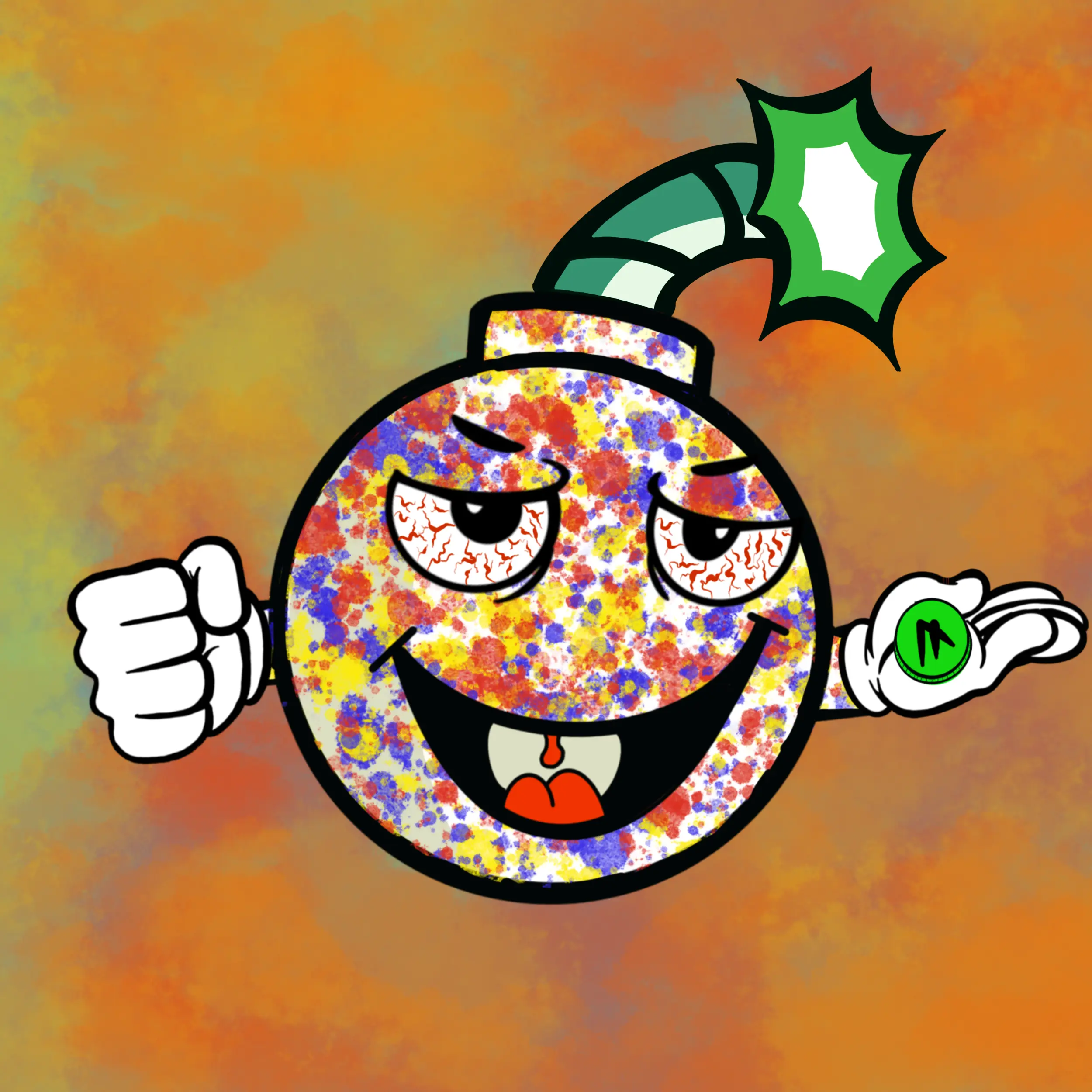 Crypto Bomber Krew #587 NFT on Algorand