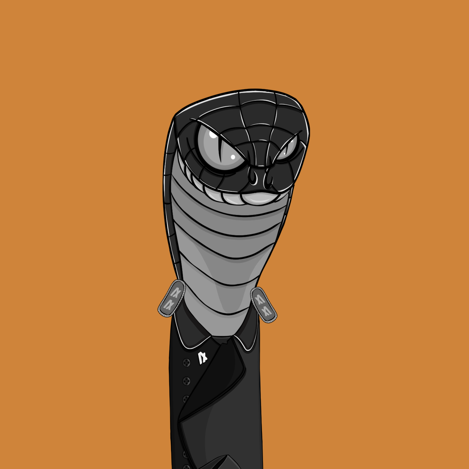 The Snake Cartel #129 NFT on Algorand