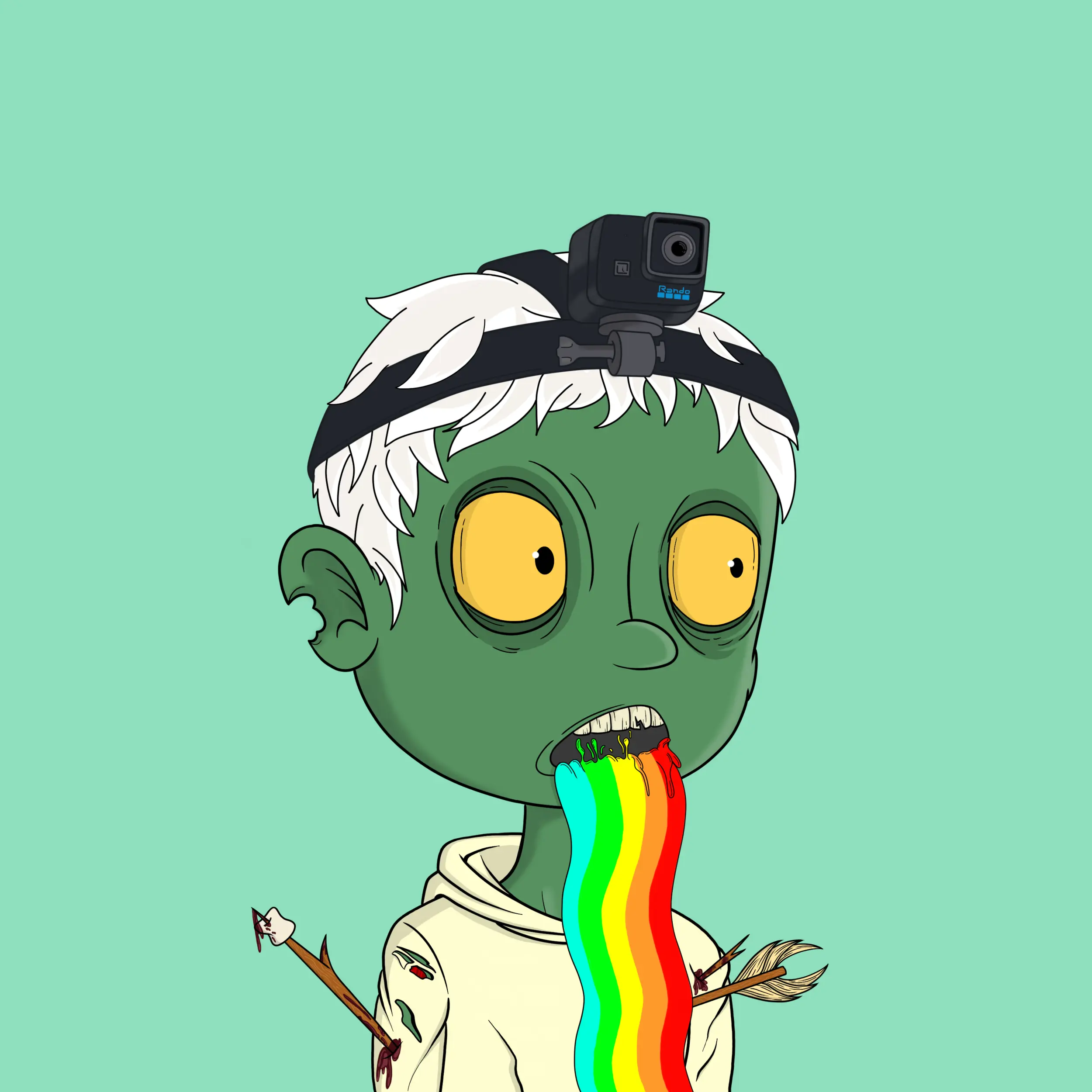 Afterlife Randos #731 NFT on Algorand