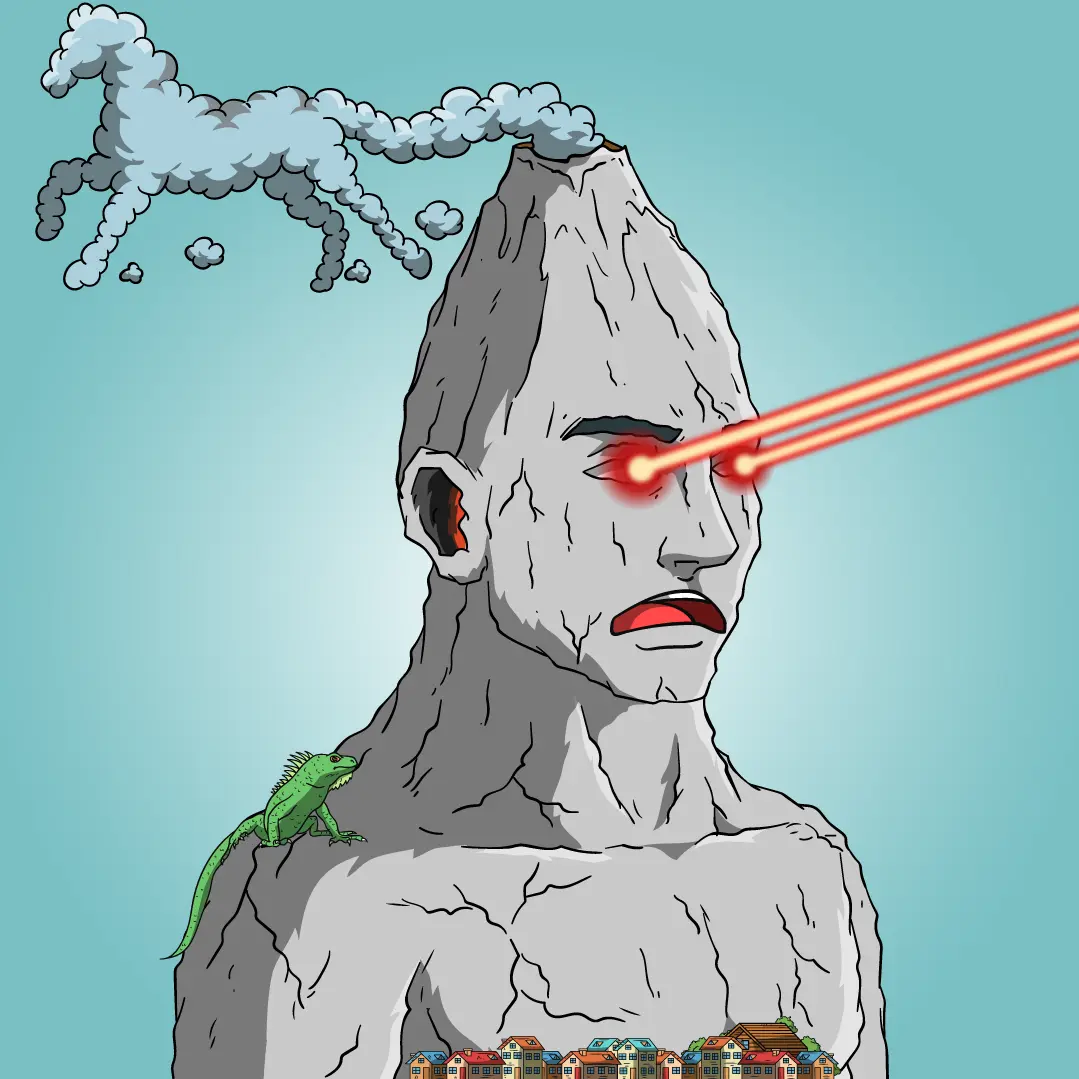 Volcano Boyz #1068 NFT on Algorand