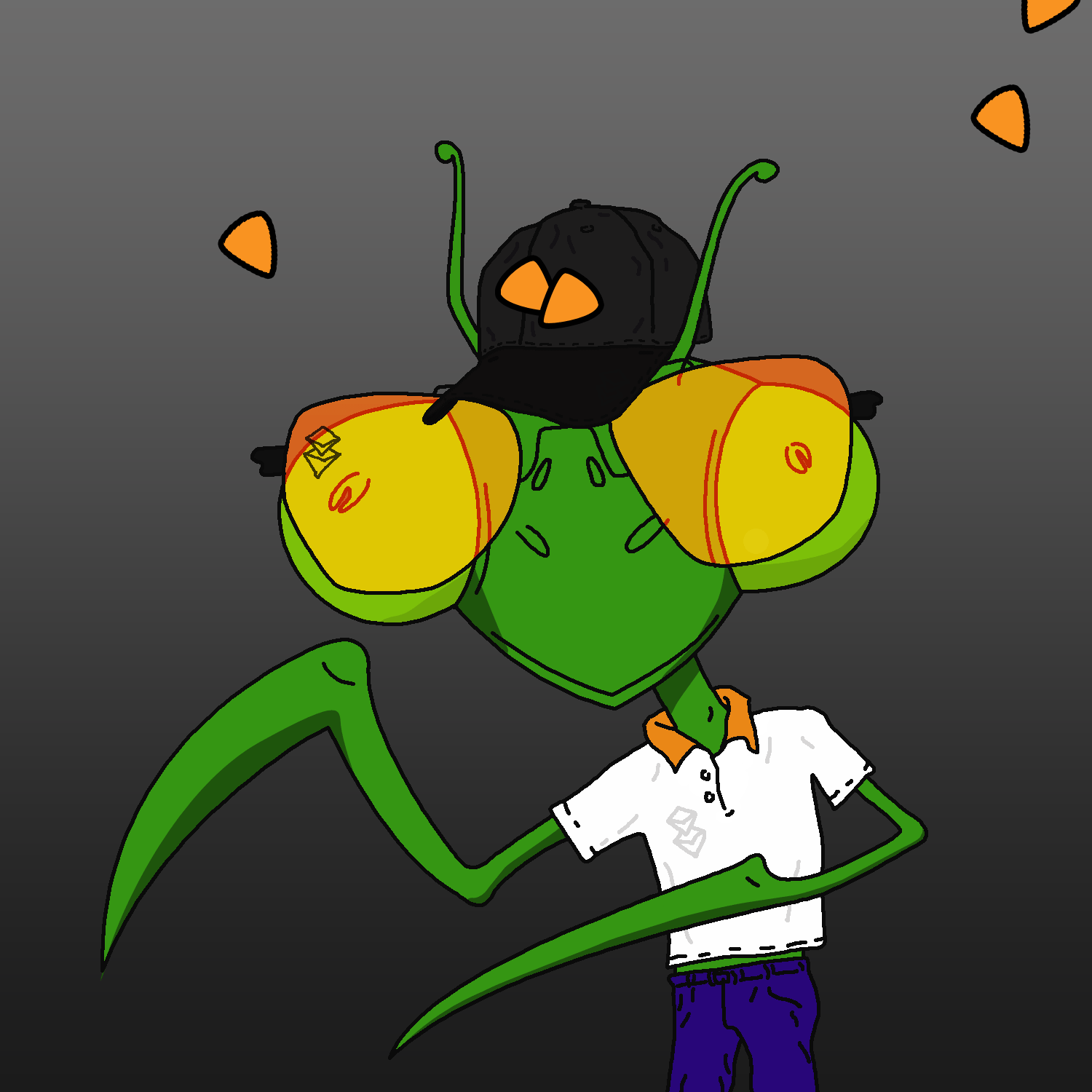 Mystical Mantis #7 NFT on Algorand