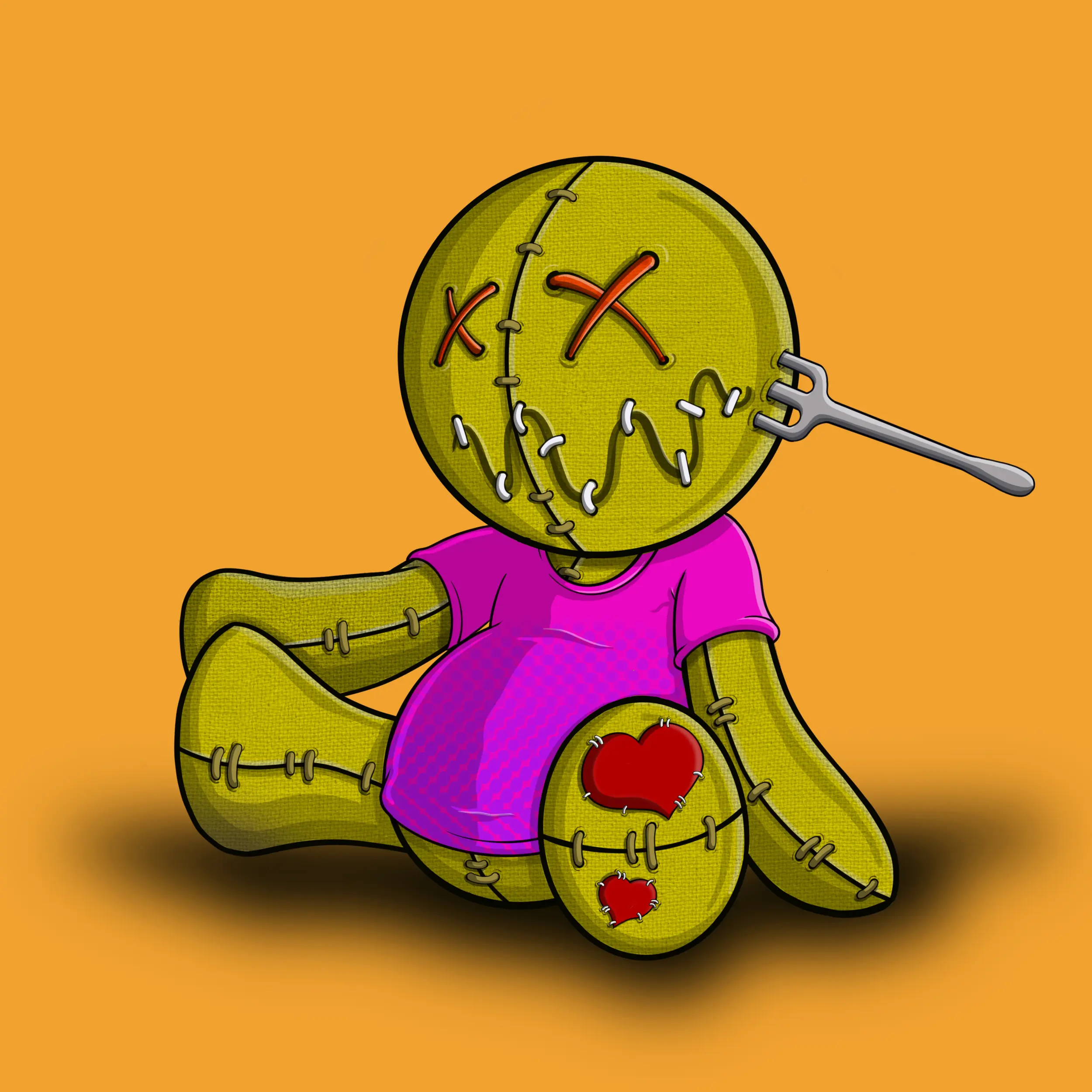 Trippy Stitch #396 NFT on Algorand