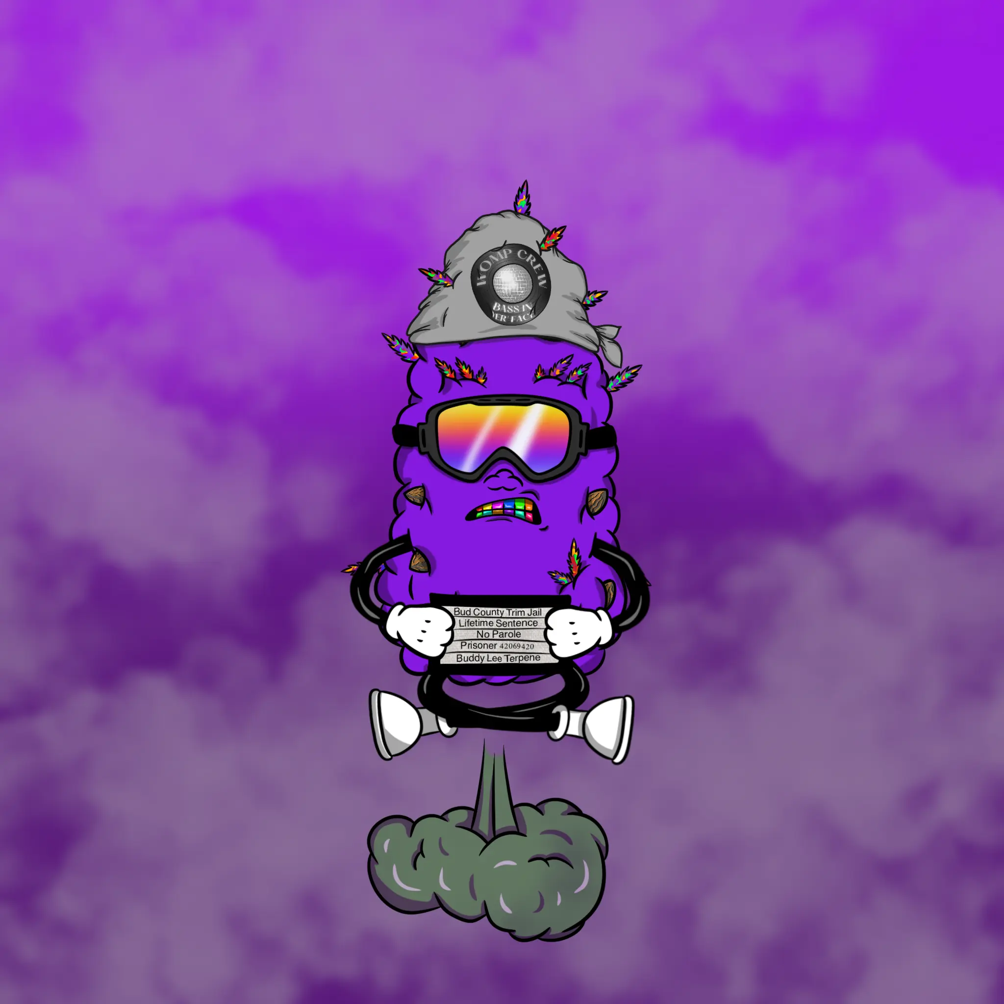 Blazing Budz #247 NFT on Algorand