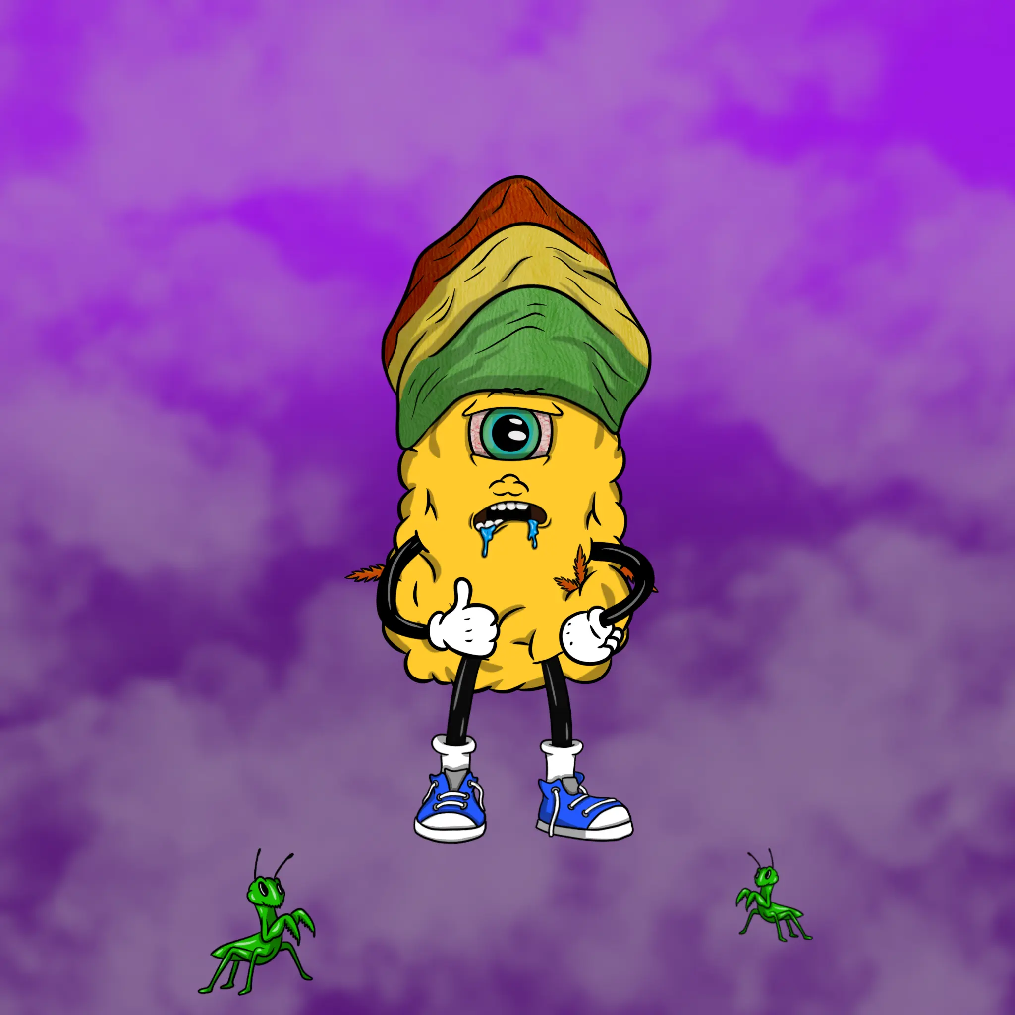 Blazing Budz #460 NFT on Algorand