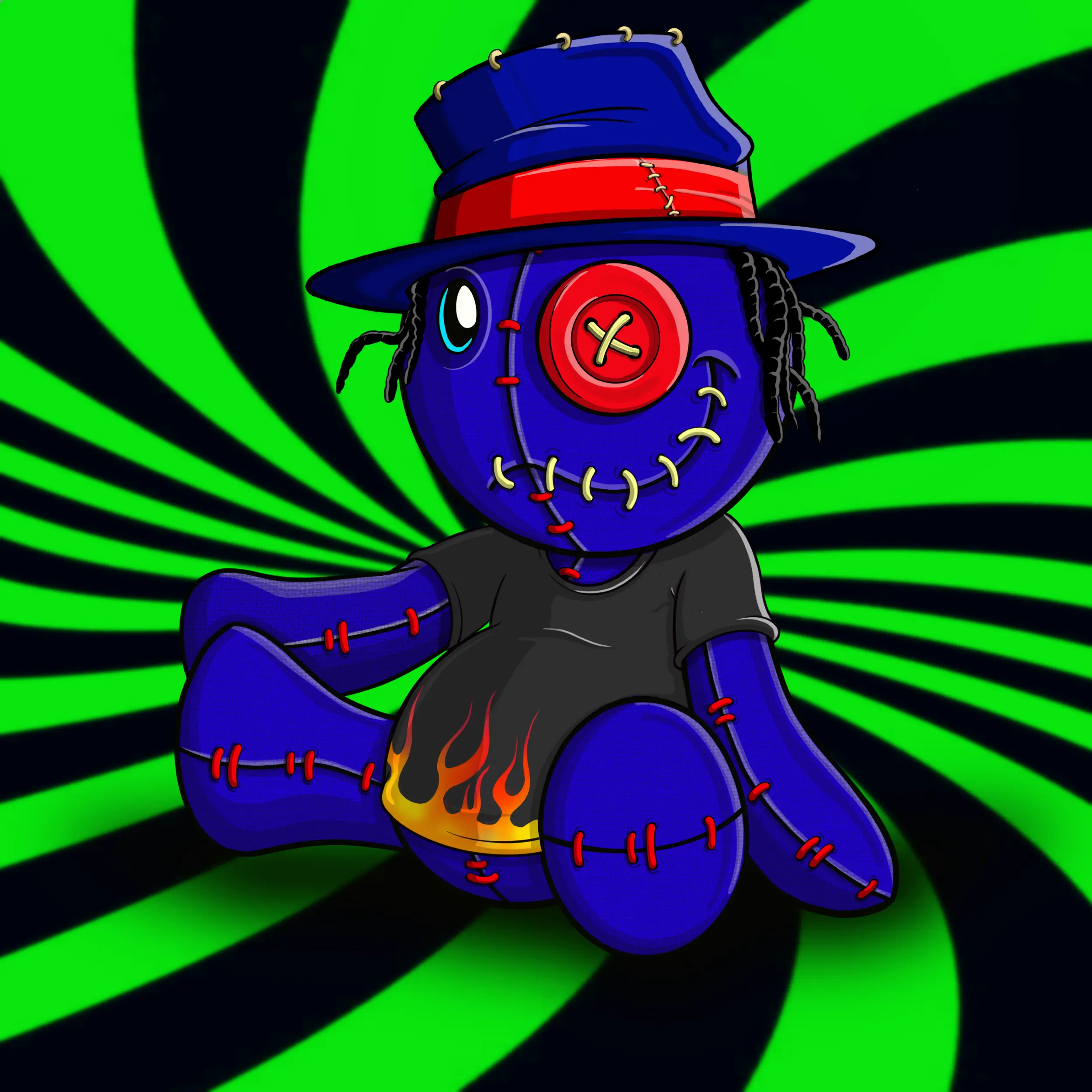 Trippy Stitch #147 NFT on Algorand