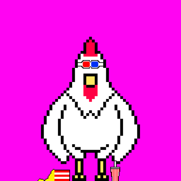 An image of Pixel Chicken #187