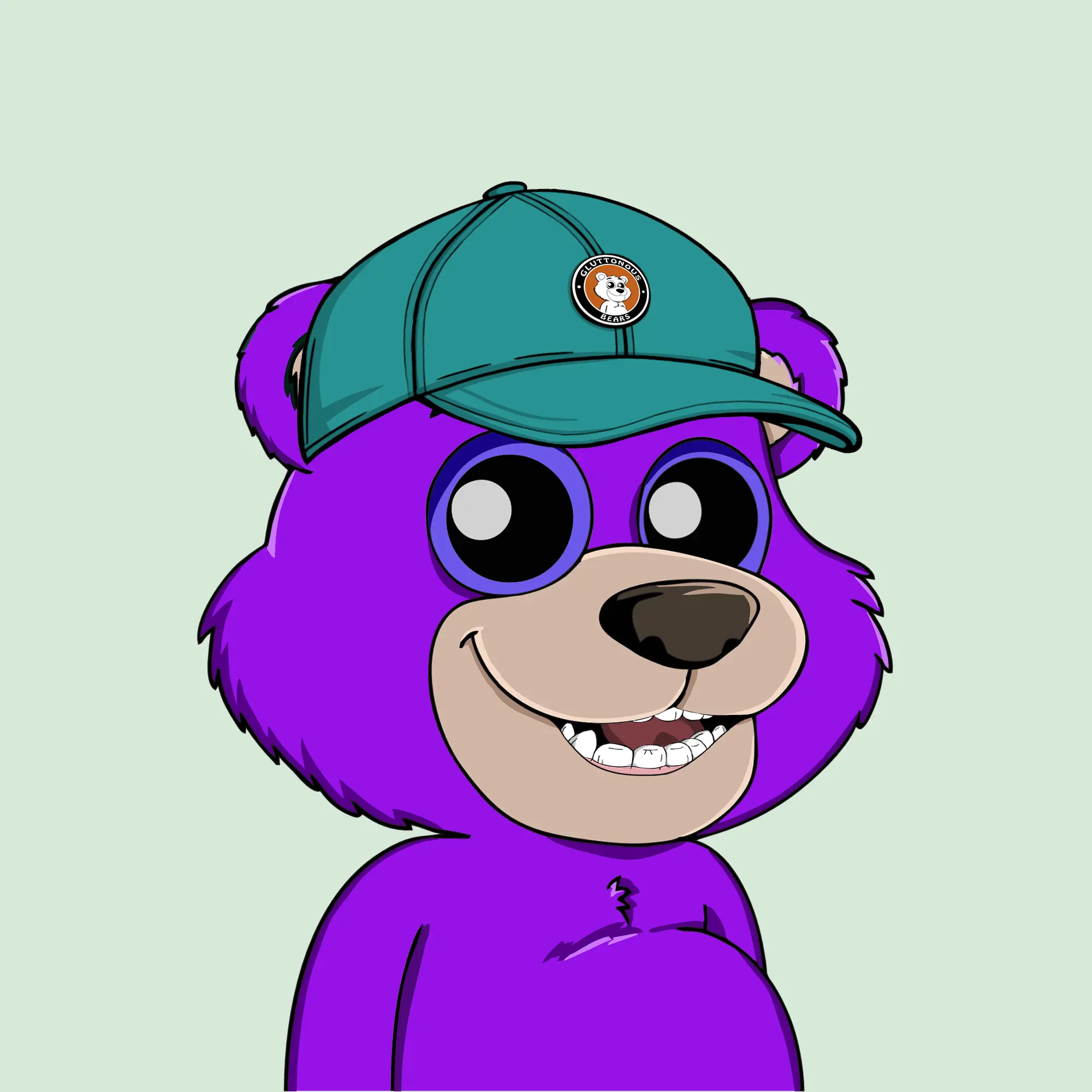 Gluttonous Bears #538 NFT on Algorand