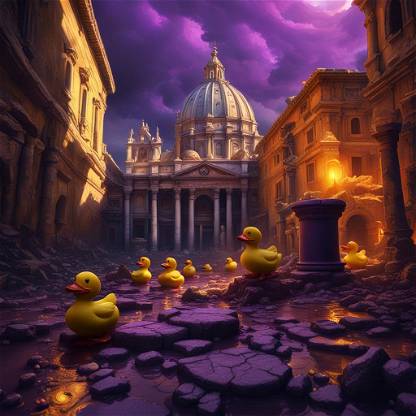Duckeys in Rome