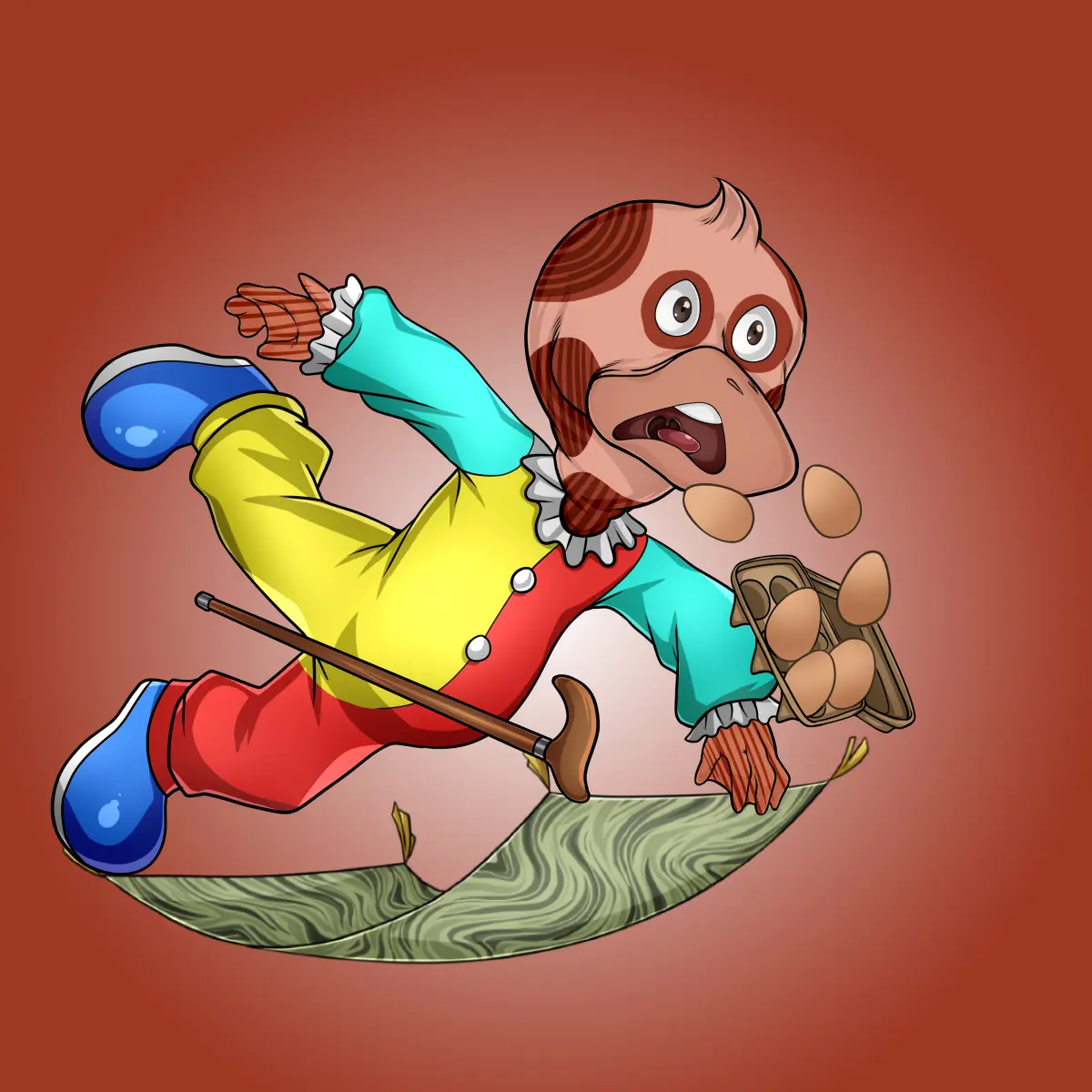 Rug Friends  #1486 NFT on Algorand