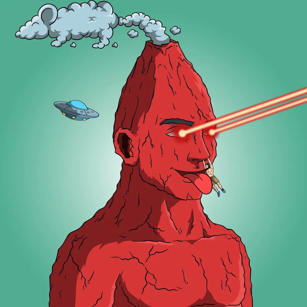 Volcano Boyz #1416 NFT on Algorand