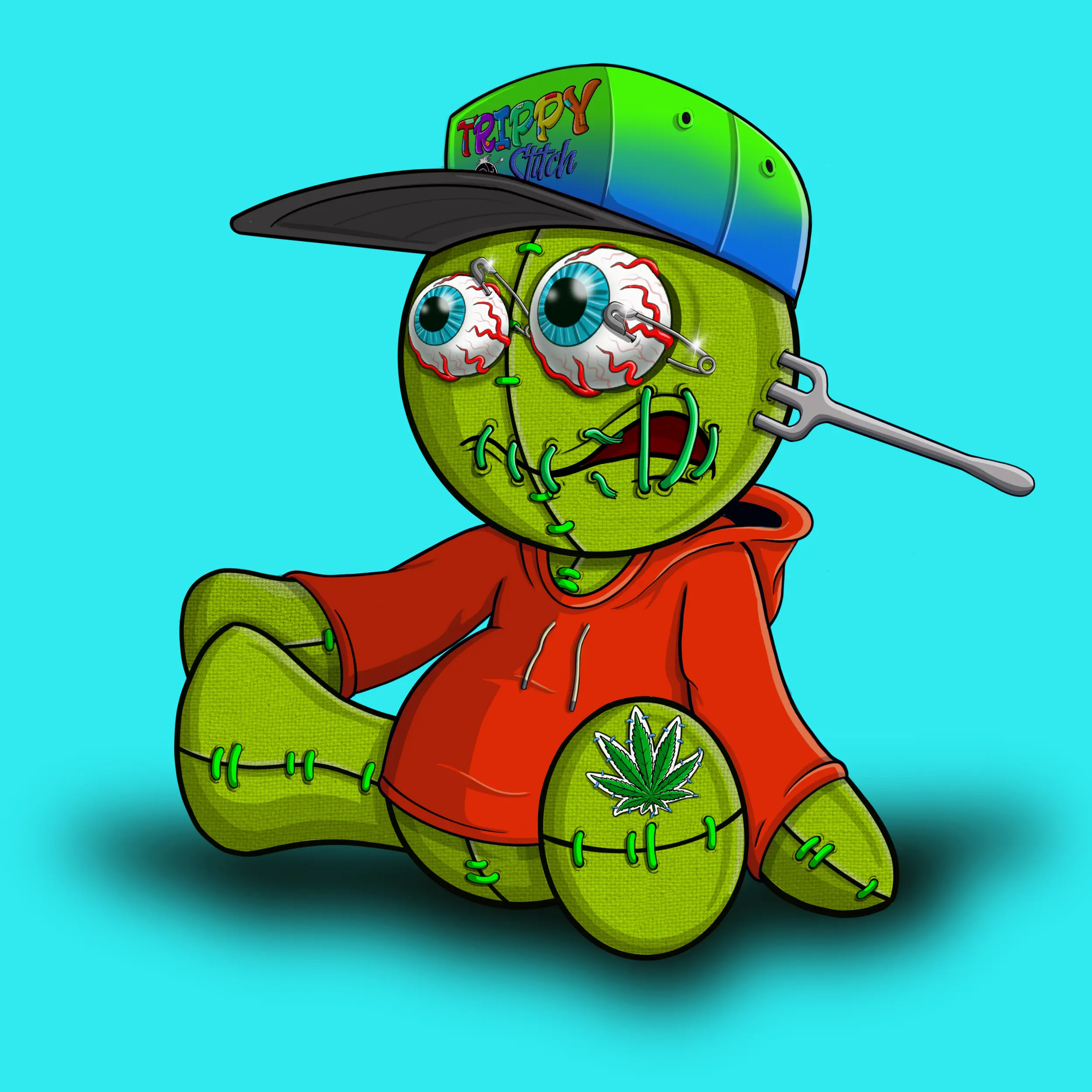 Trippy Stitch #207 NFT on Algorand