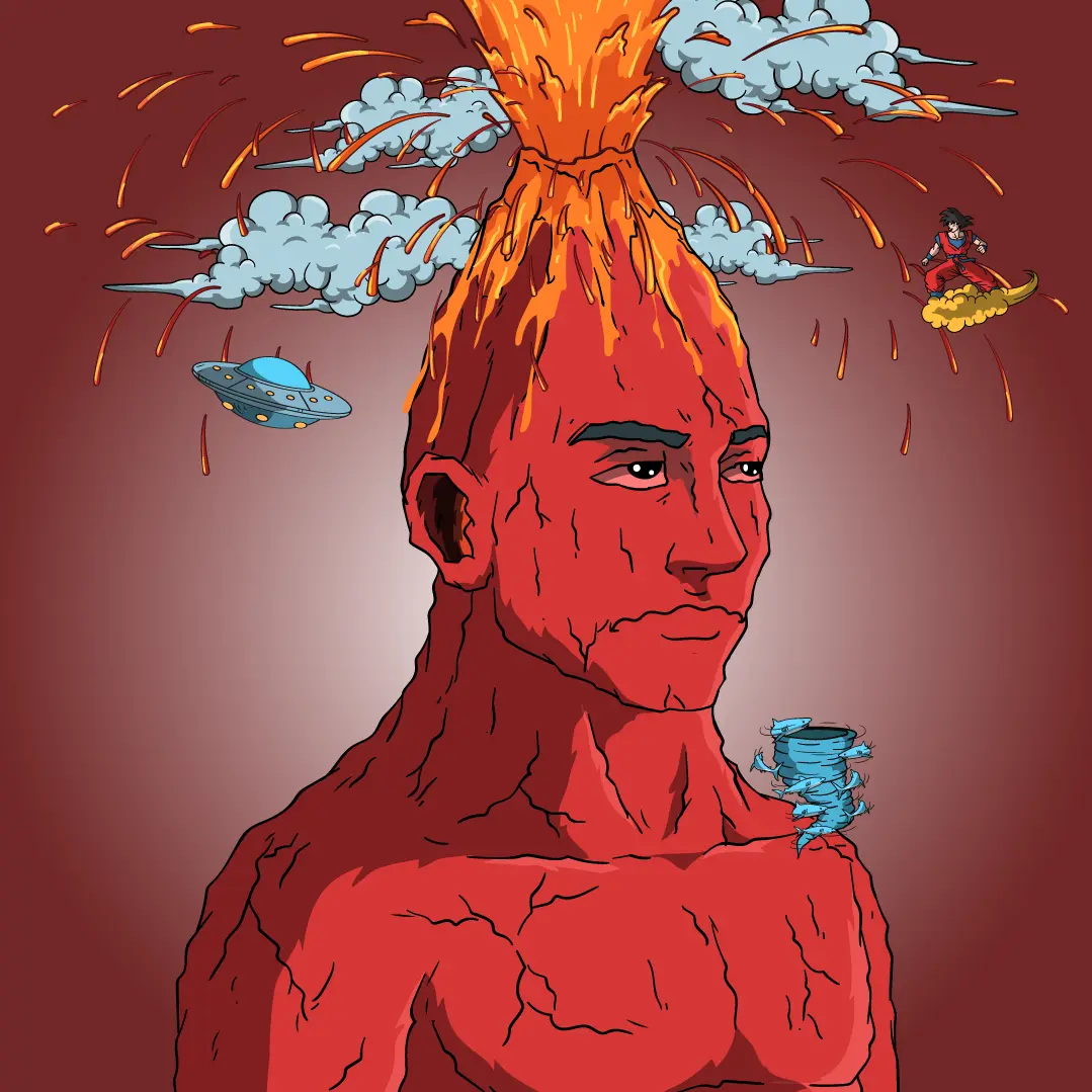 Volcano Boyz #1181 NFT on Algorand