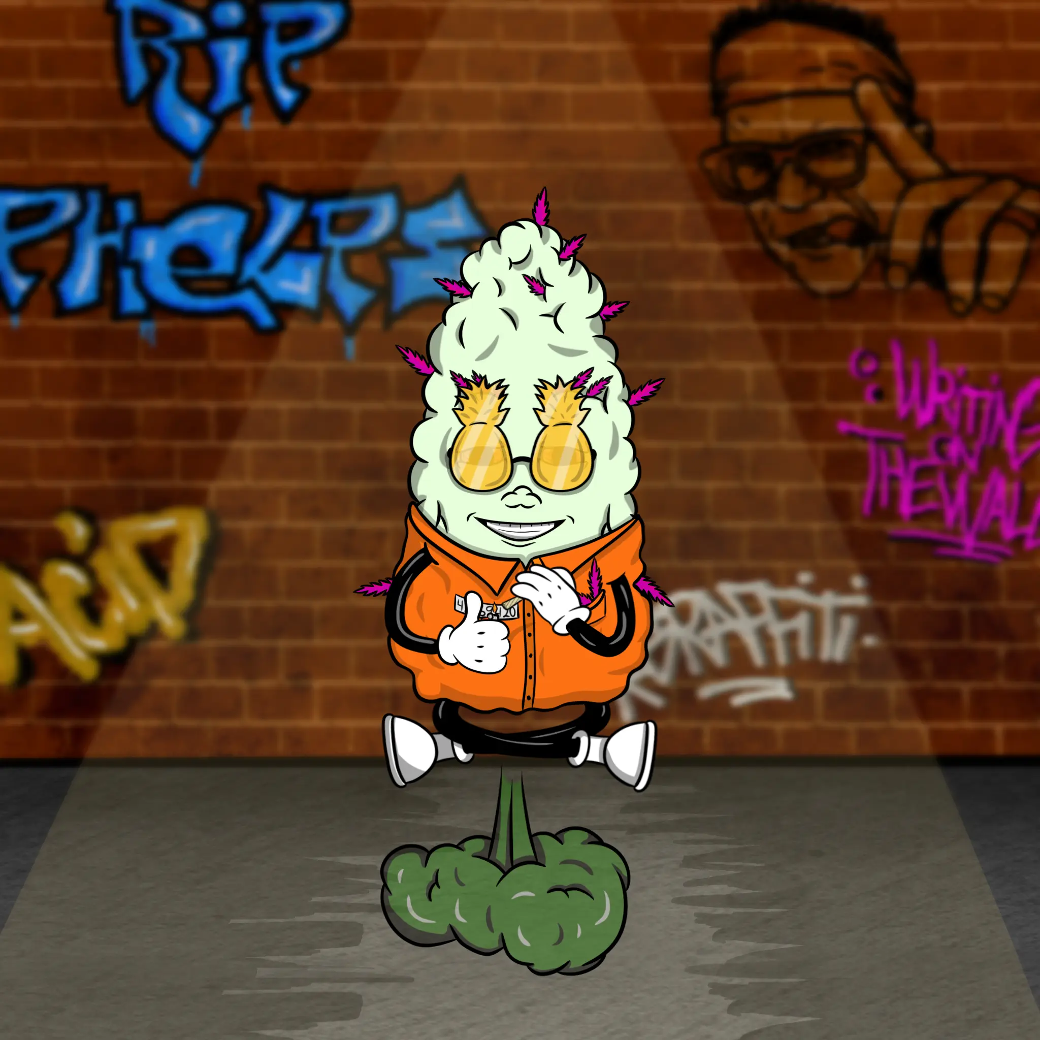 Blazing Budz #41 NFT on Algorand