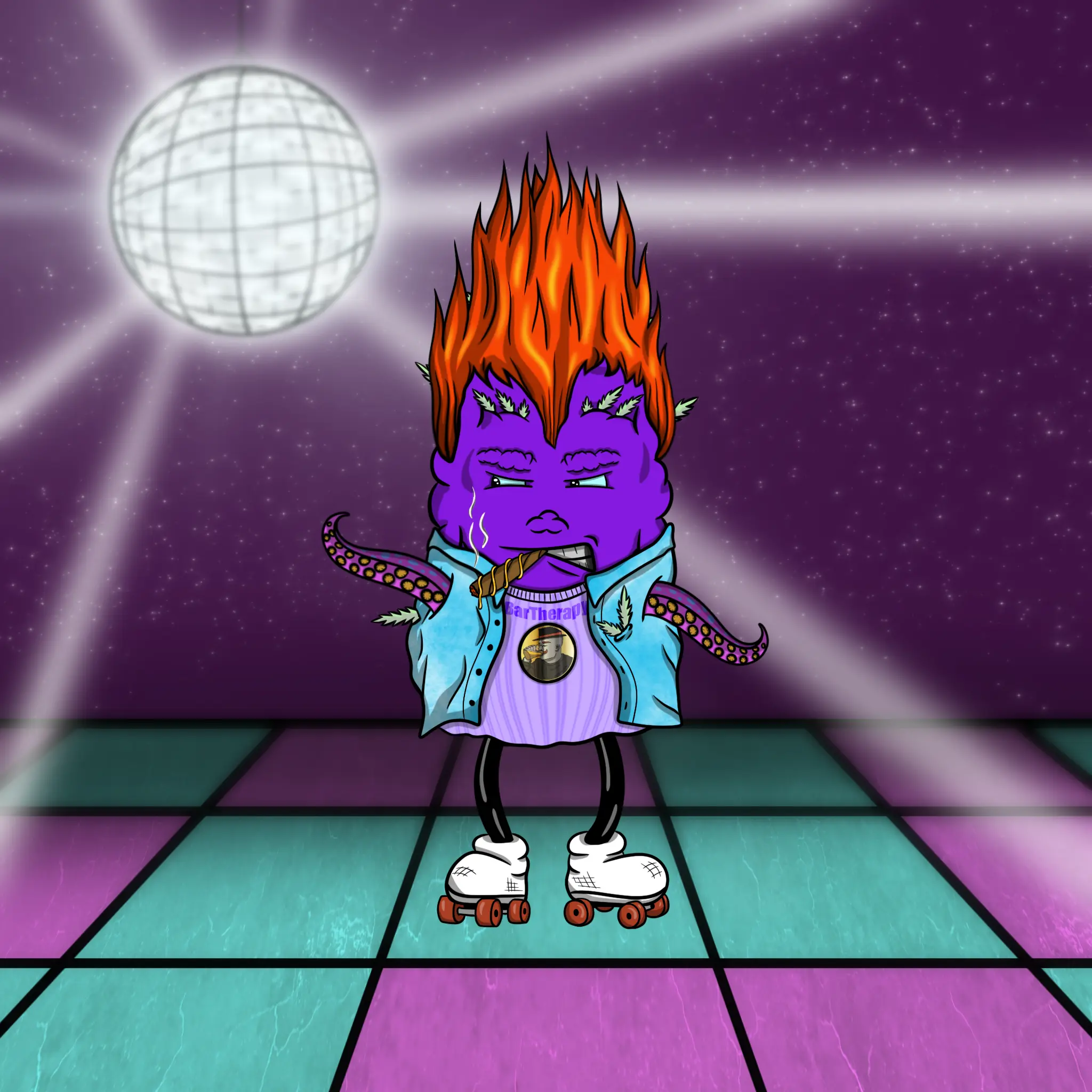 Blazing Budz #362 NFT on Algorand