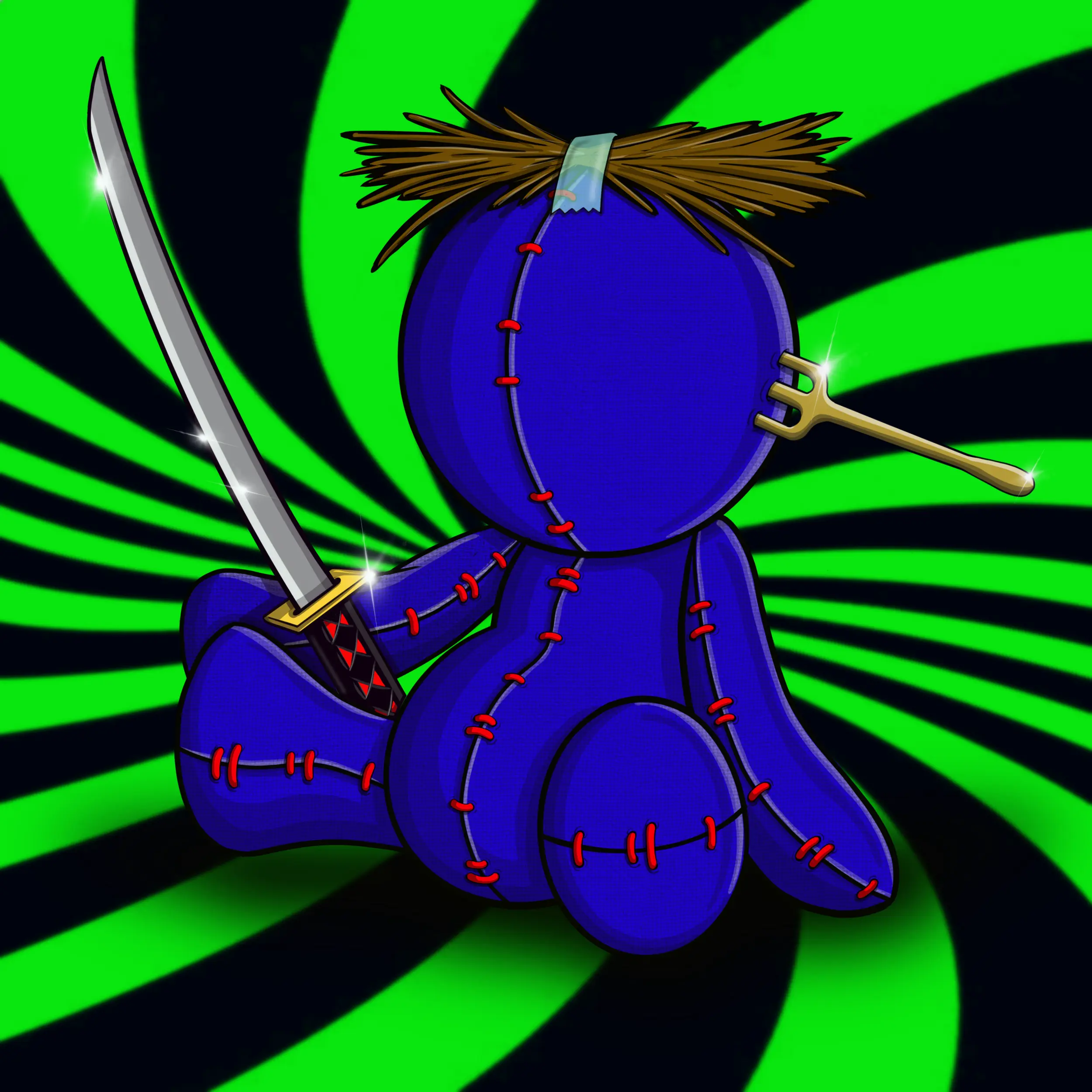 Trippy Stitch #458 NFT on Algorand