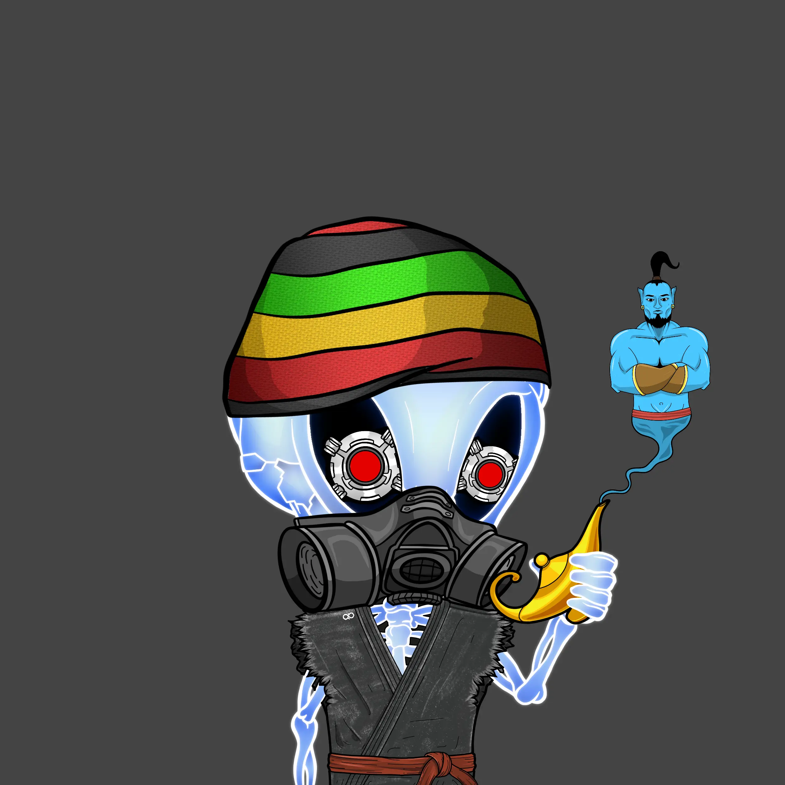 BoneBuddies #1807 NFT on Algorand