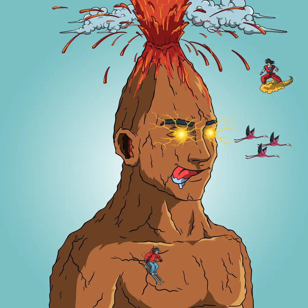 Volcano Boyz #1491 NFT on Algorand