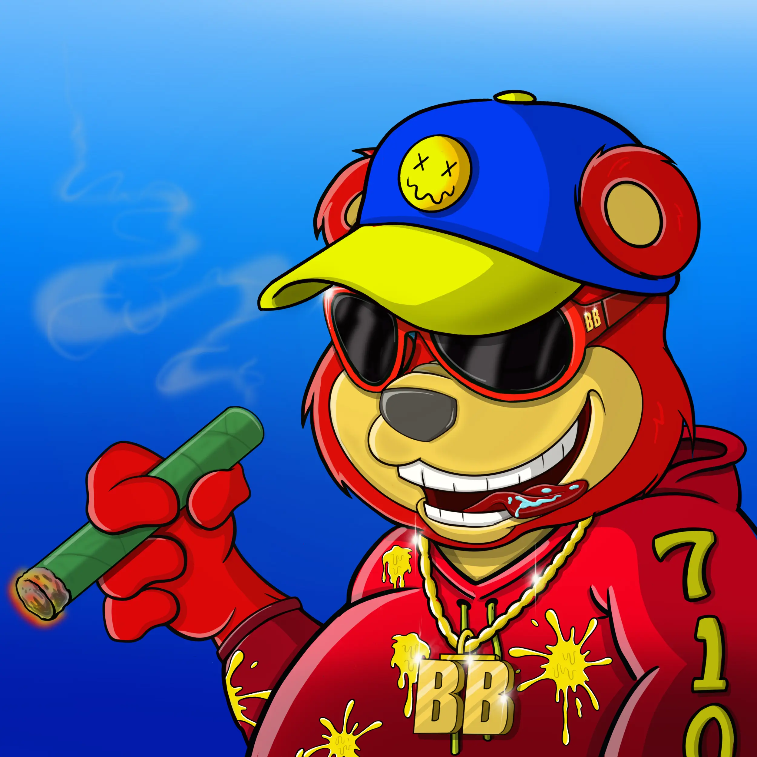 Burnin Bears #721 NFT on Algorand