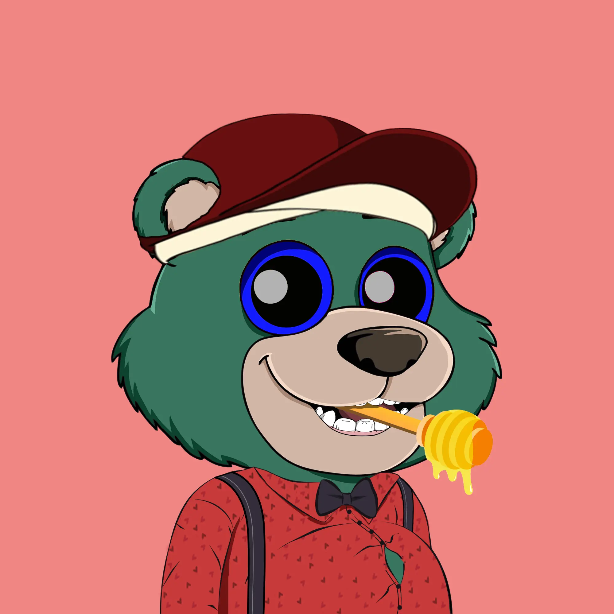 Gluttonous Bears #533 NFT on Algorand