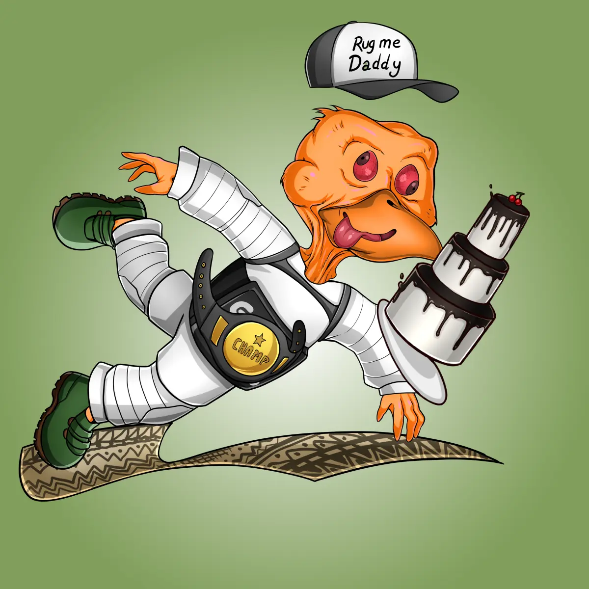 Rug Friends  #4125 NFT on Algorand