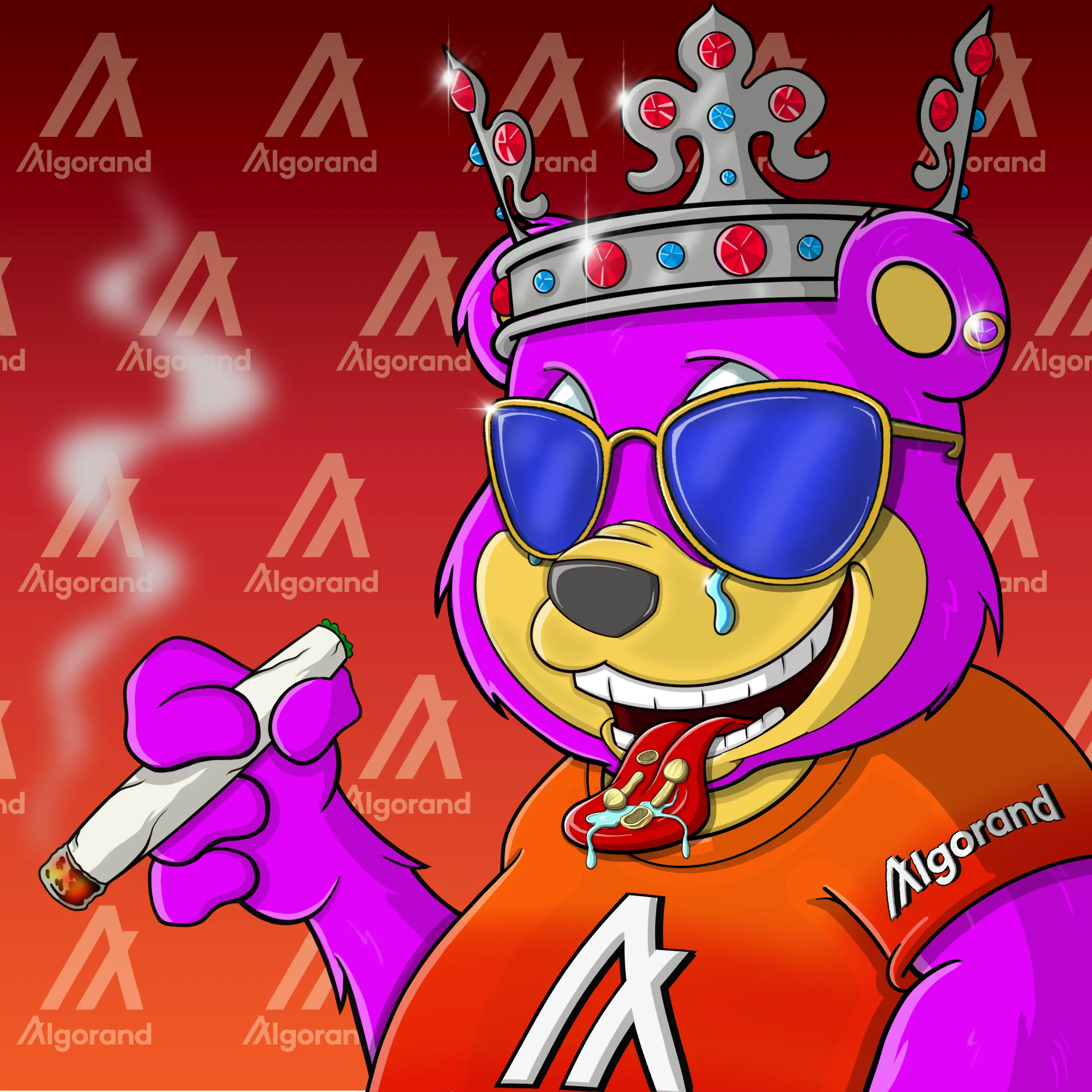 Burnin Bears #1725 NFT on Algorand