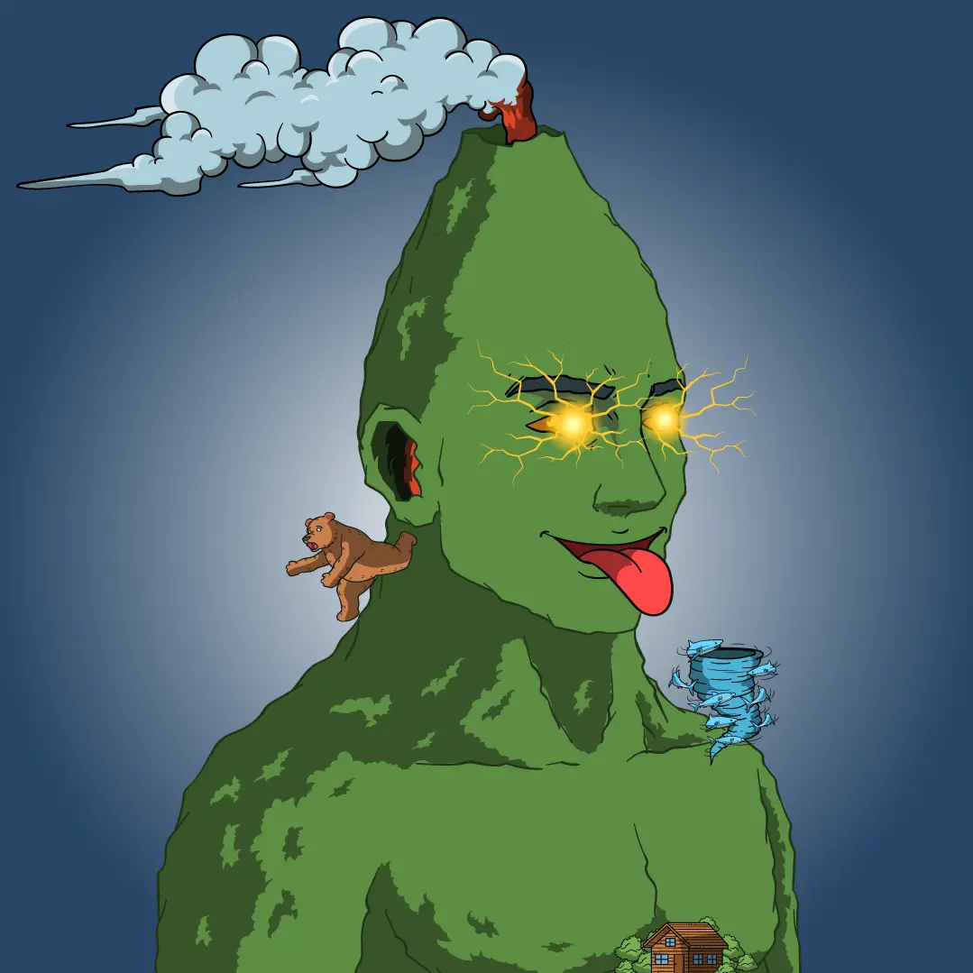 Volcano Boyz #1393 NFT on Algorand