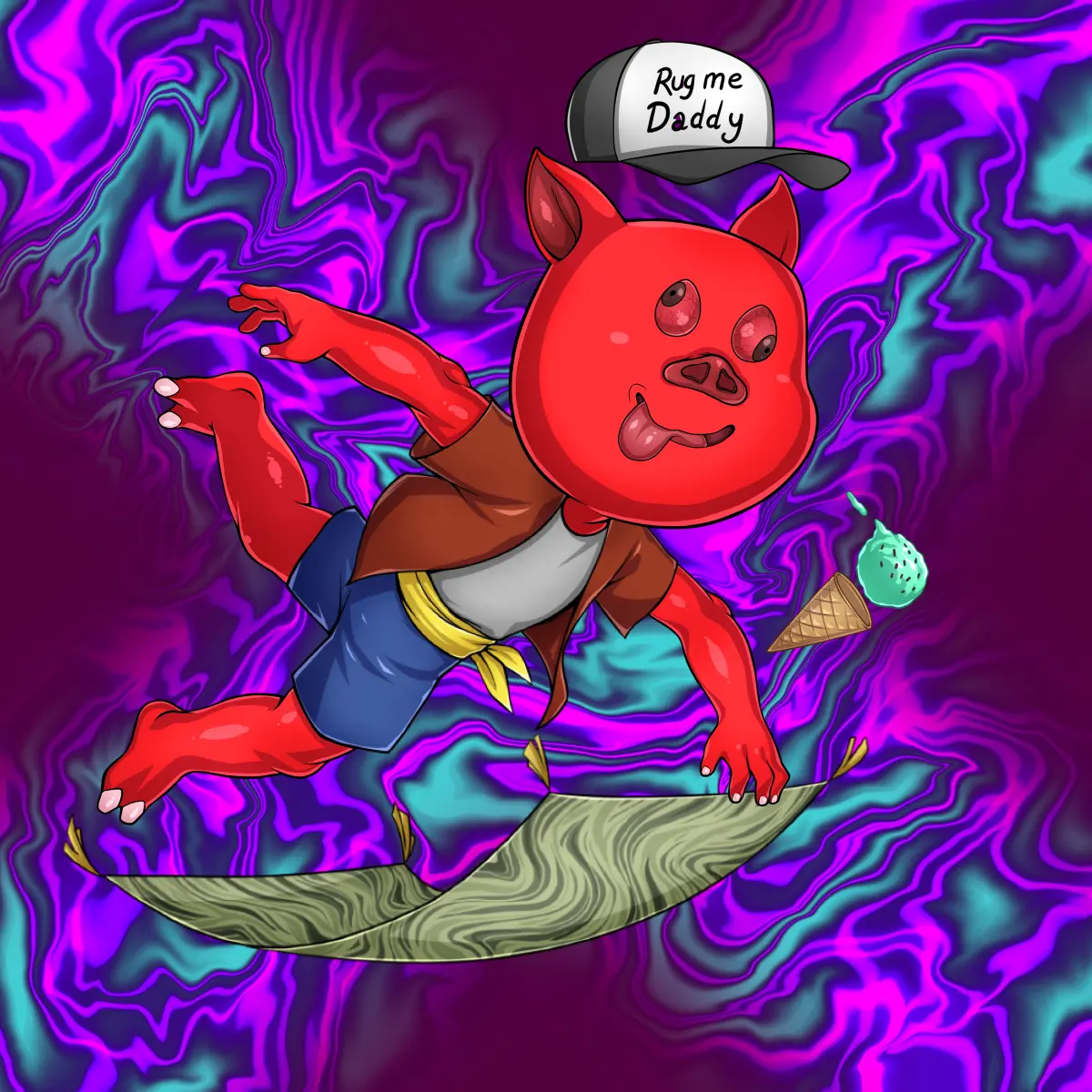 Rug Friends  #5586 NFT on Algorand