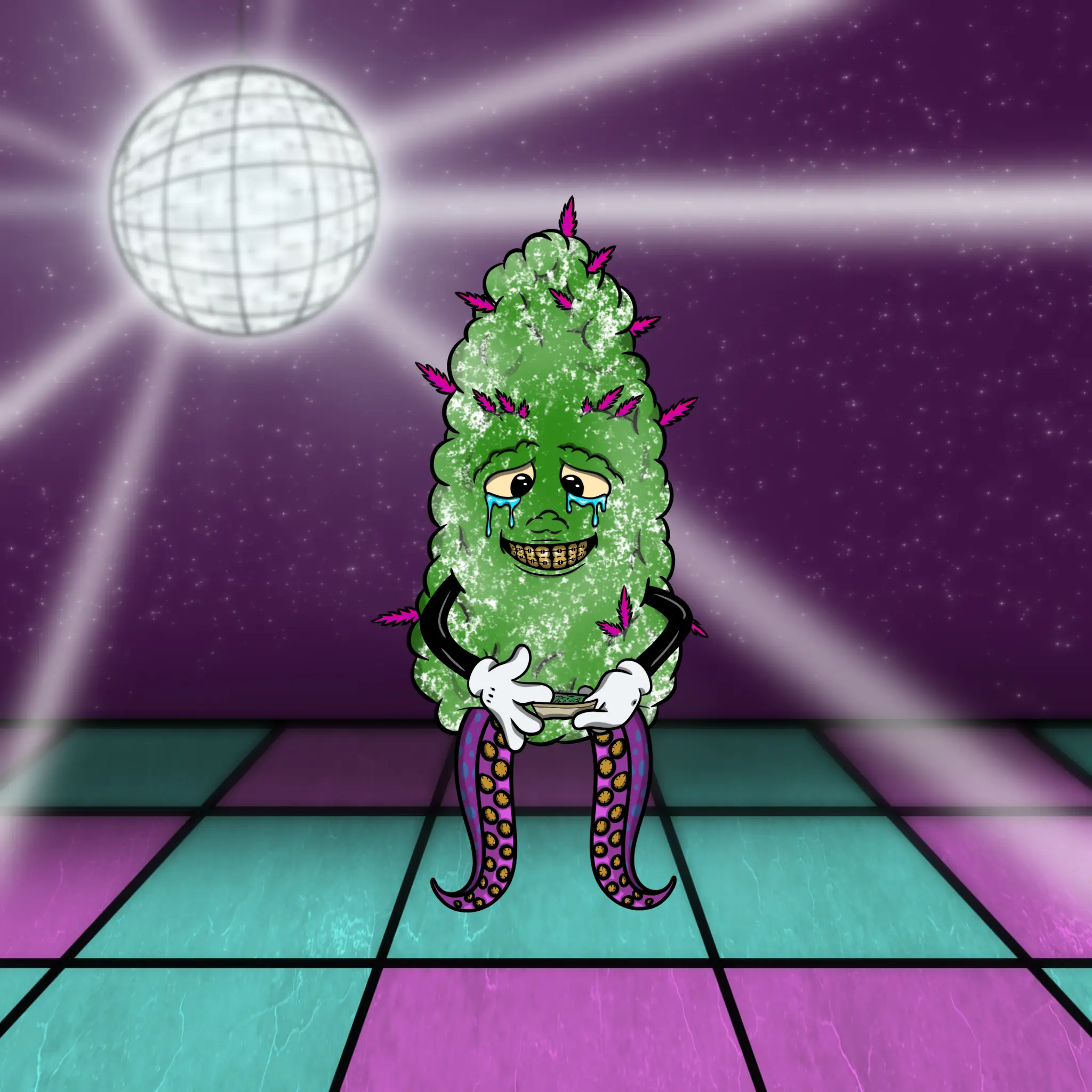 Blazing Budz #996 NFT on Algorand