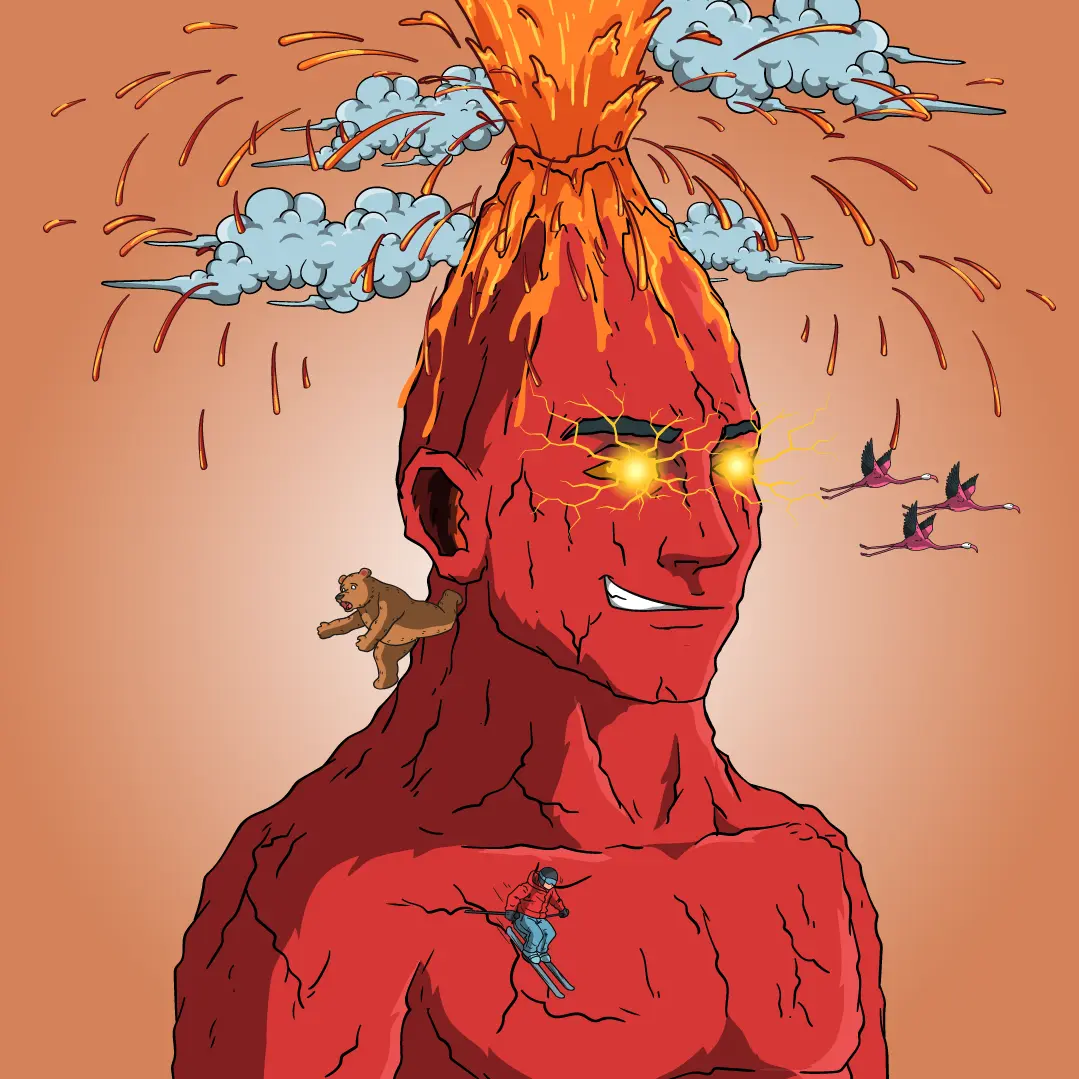 Volcano Boyz #892 NFT on Algorand