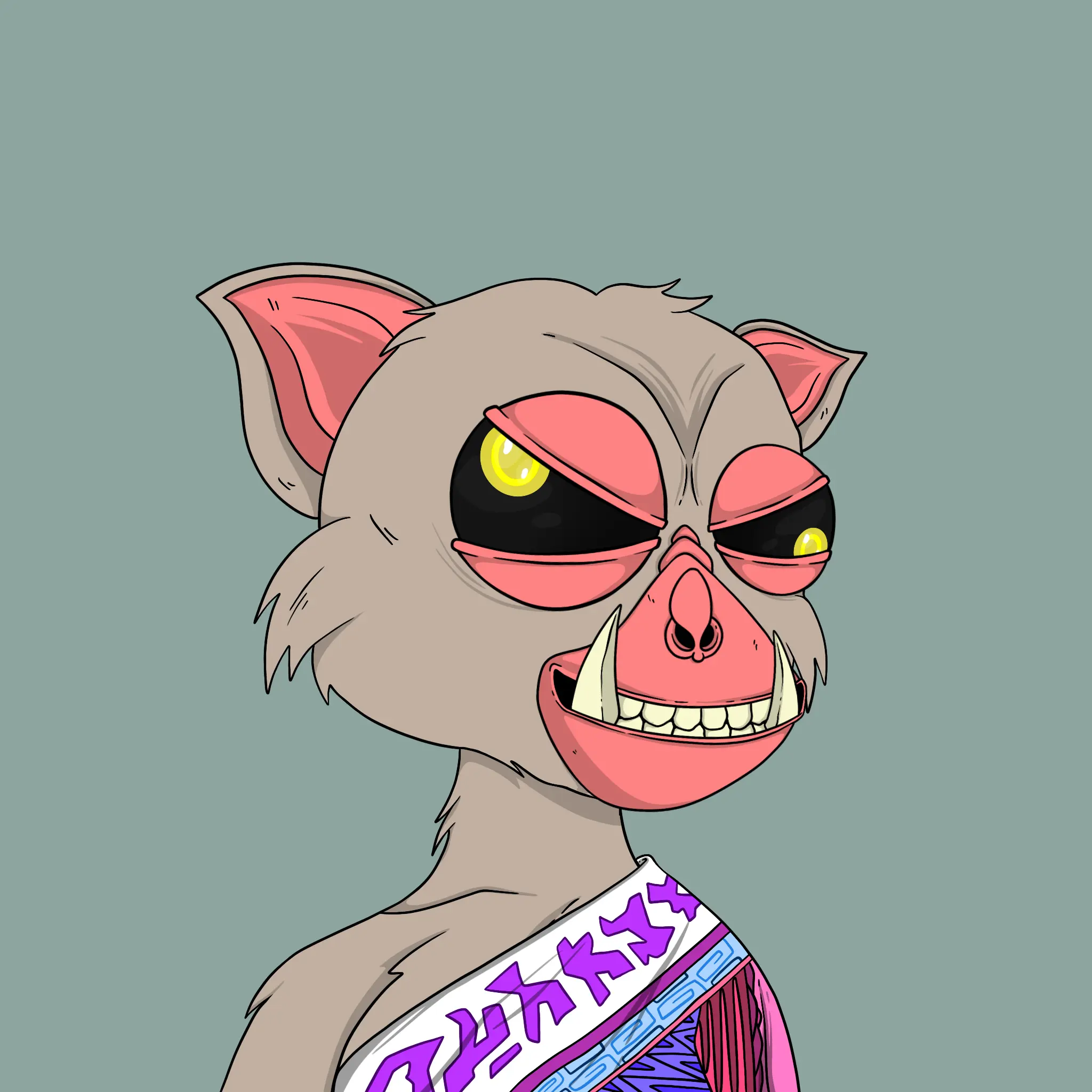 Trendy Tarsier #2638 NFT on Algorand