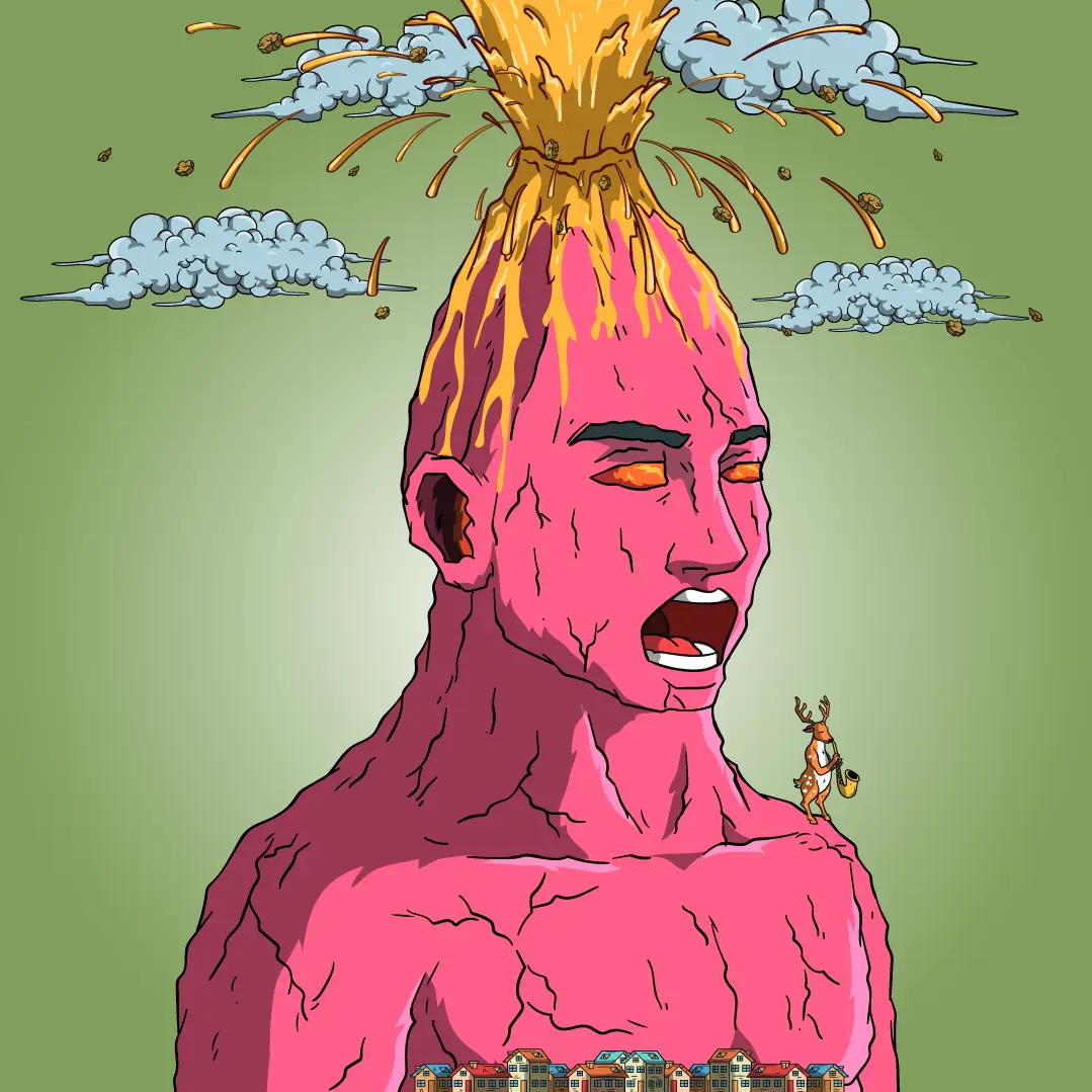 Volcano Boyz #1170 NFT on Algorand