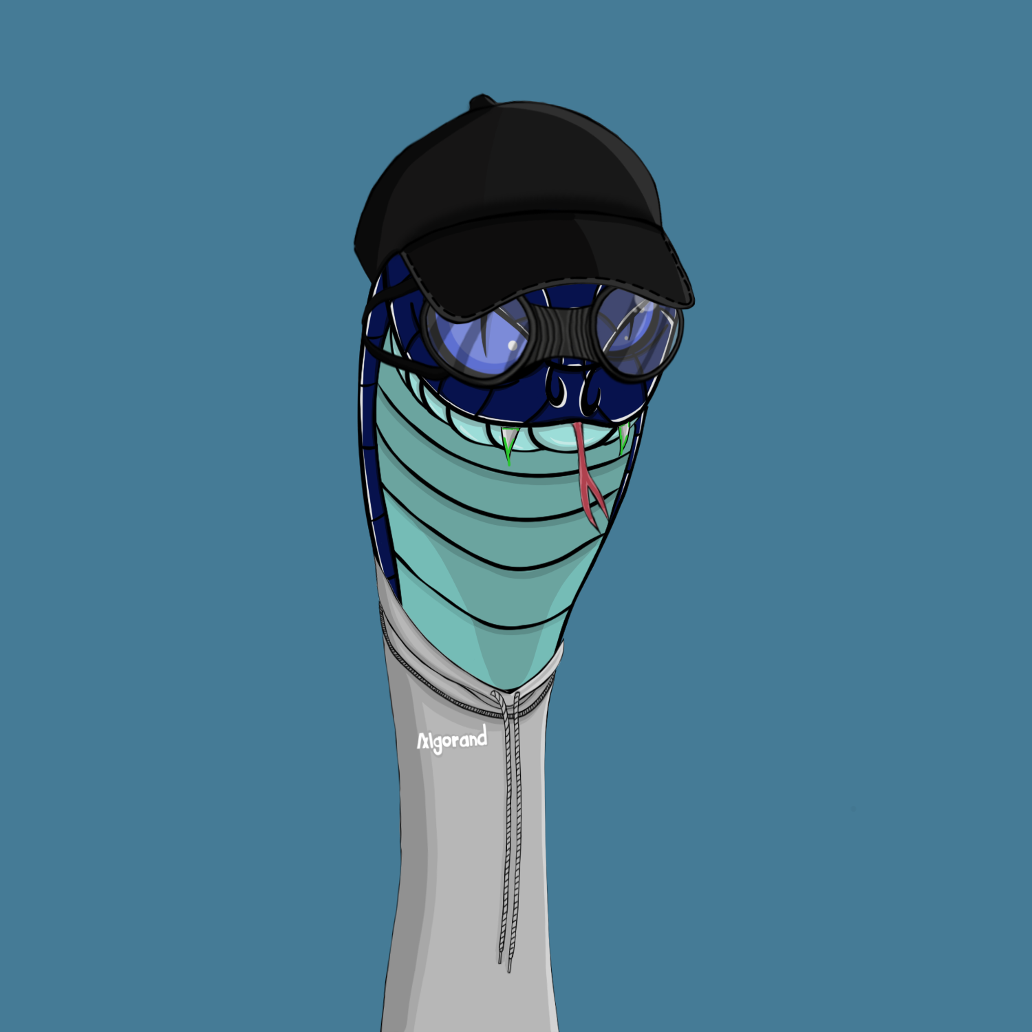 The Snake Cartel #34 NFT on Algorand