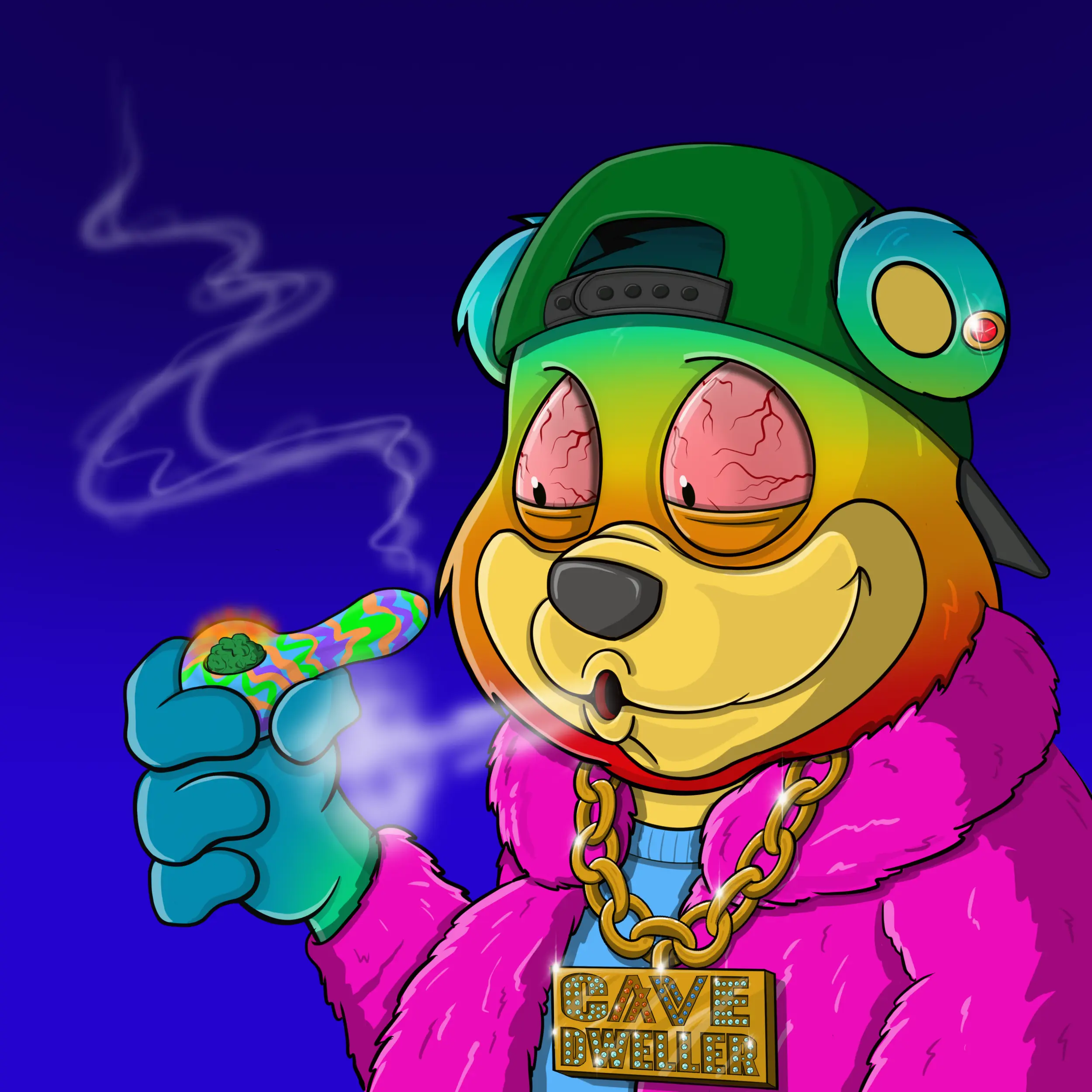 Burnin Bears #3313 NFT on Algorand