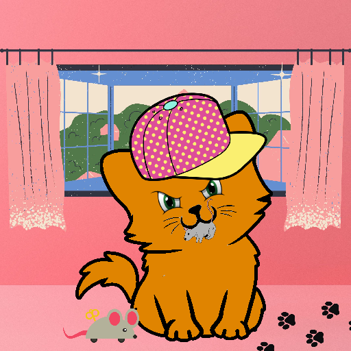 Happy Hoomens Cat#0259 NFT on Algorand