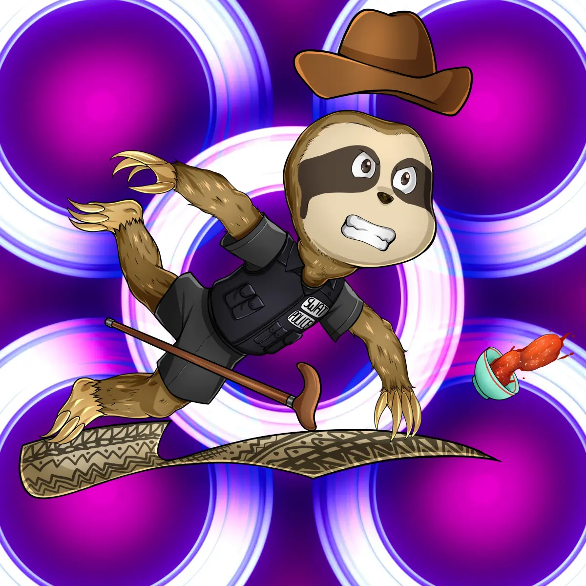 Rug Friends  #2807 NFT on Algorand