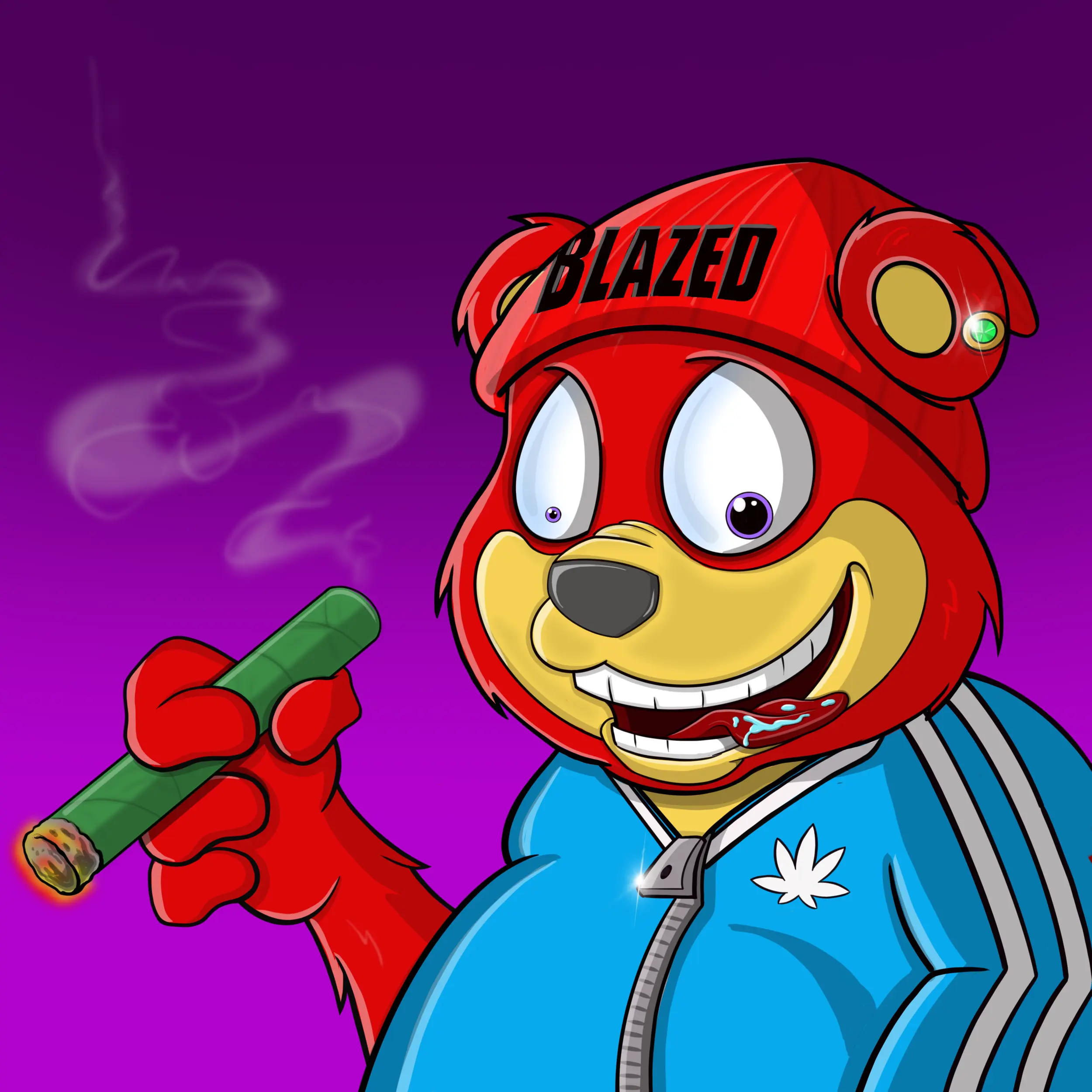 Burnin Bears #1736 NFT on Algorand