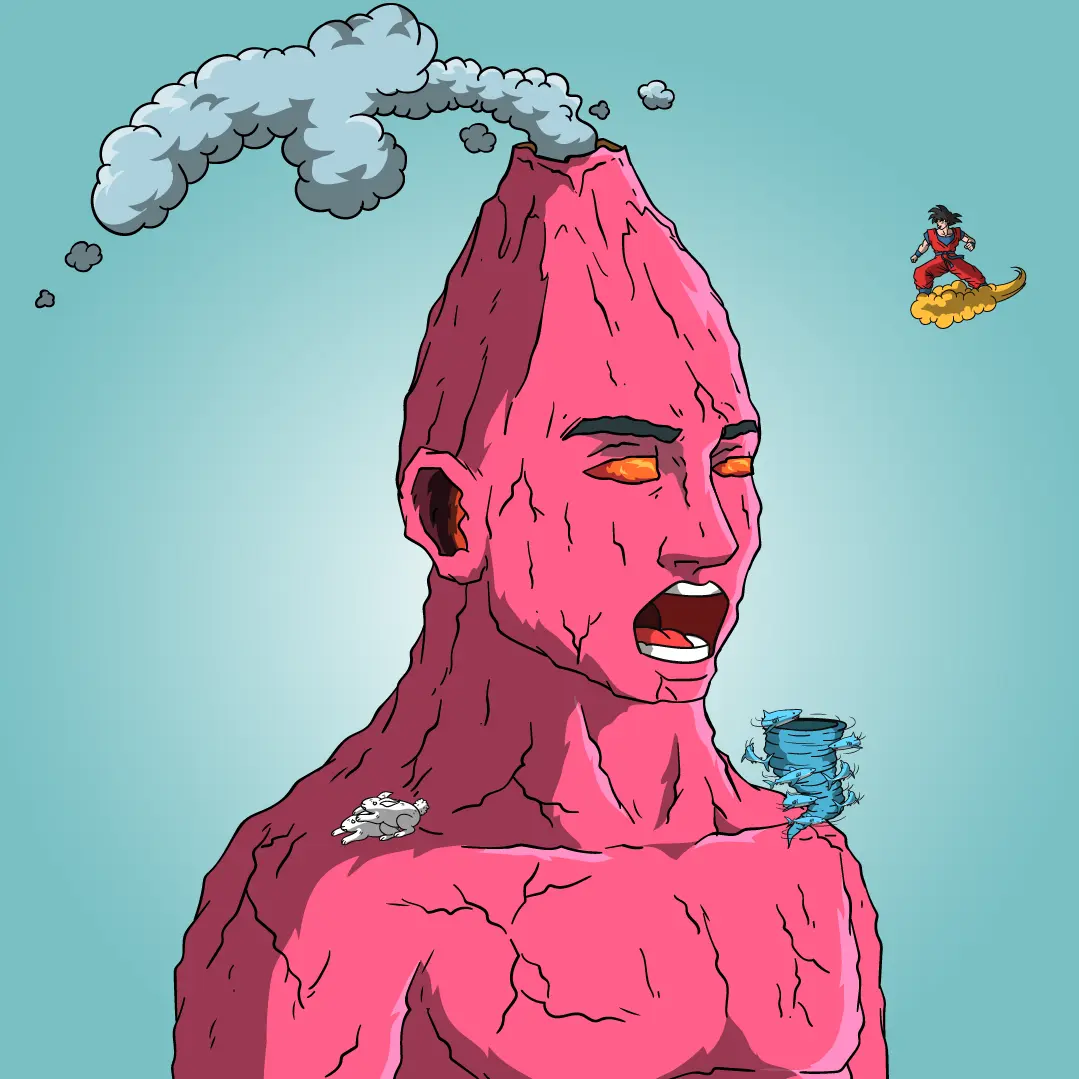 Volcano Boyz #1400 NFT on Algorand