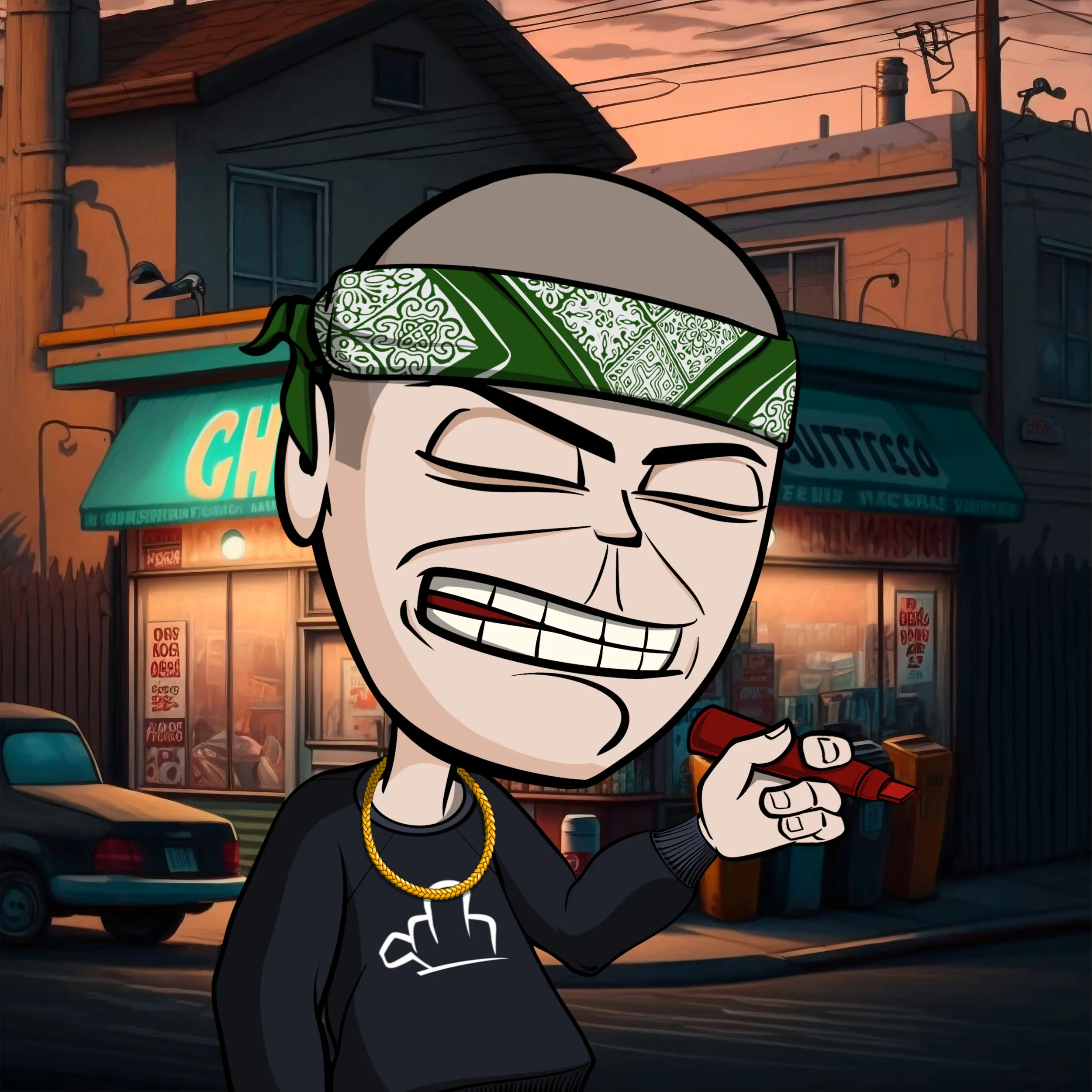 CoolCockGangs #621 NFT on Algorand