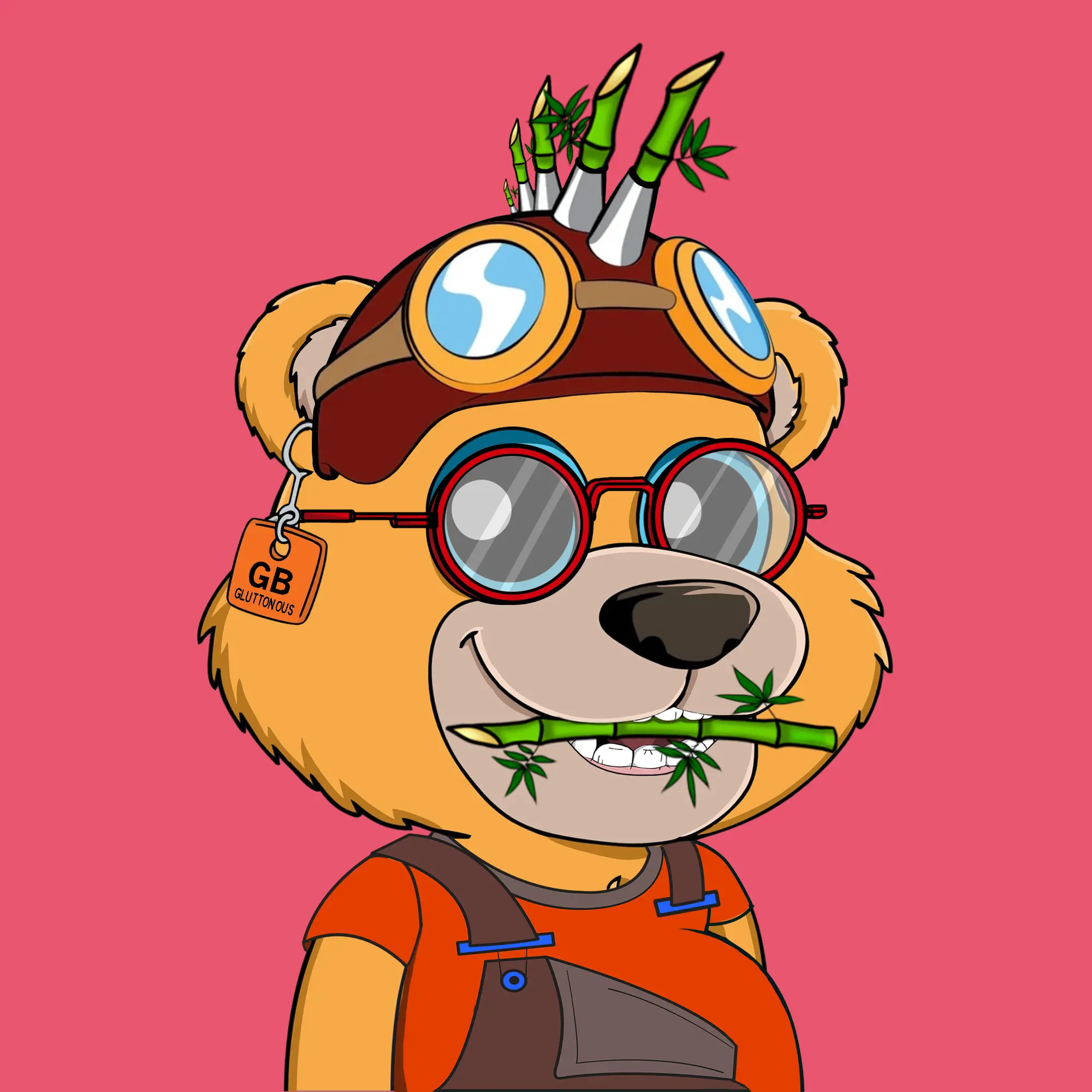 Gluttonous Bears #492 NFT on Algorand